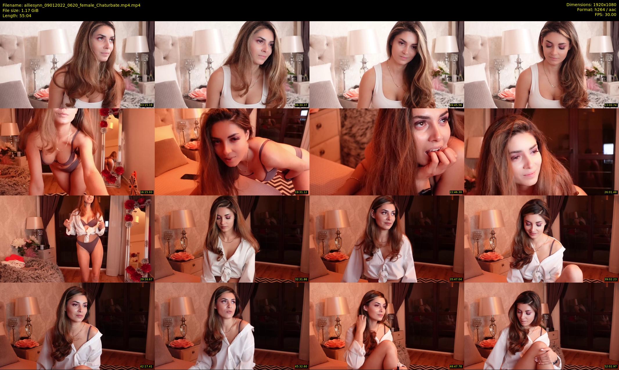 alliesynn — 56 minute Chaturbate female cam show recording, 1080p, Jan 9, 2022