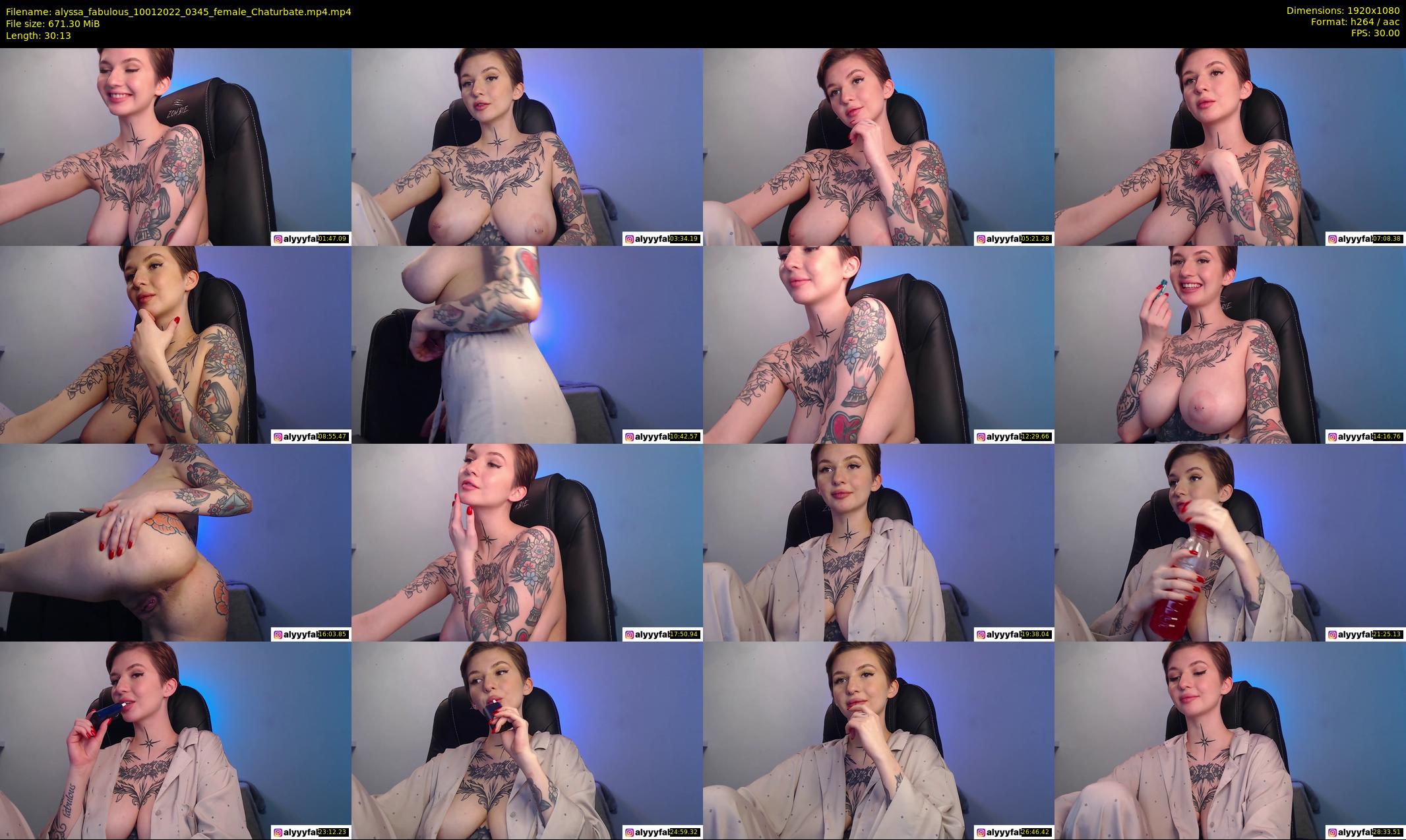 alyssa_fabulous — 31 minute Chaturbate female cam show recording, 1080p, Jan 10, 2022