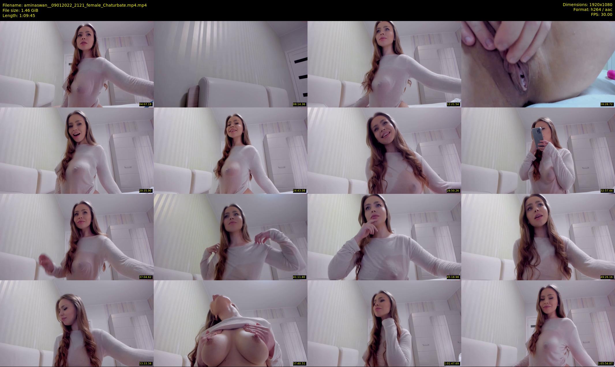 aminaswan_ — 70 minute Chaturbate female cam show recording, 1080p, Jan 9, 2022