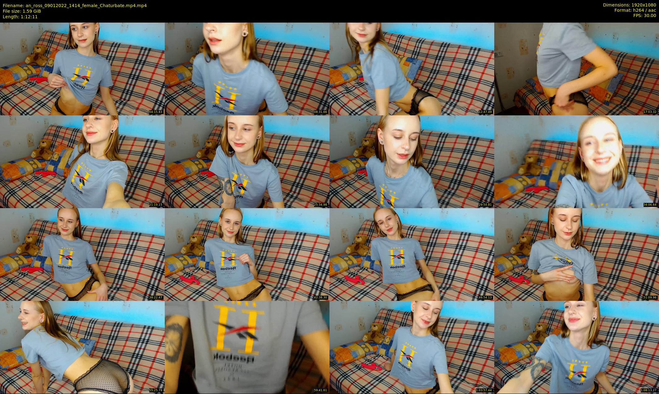 an_ross — 73 minute Chaturbate female cam show recording, 1080p, Jan 9, 2022