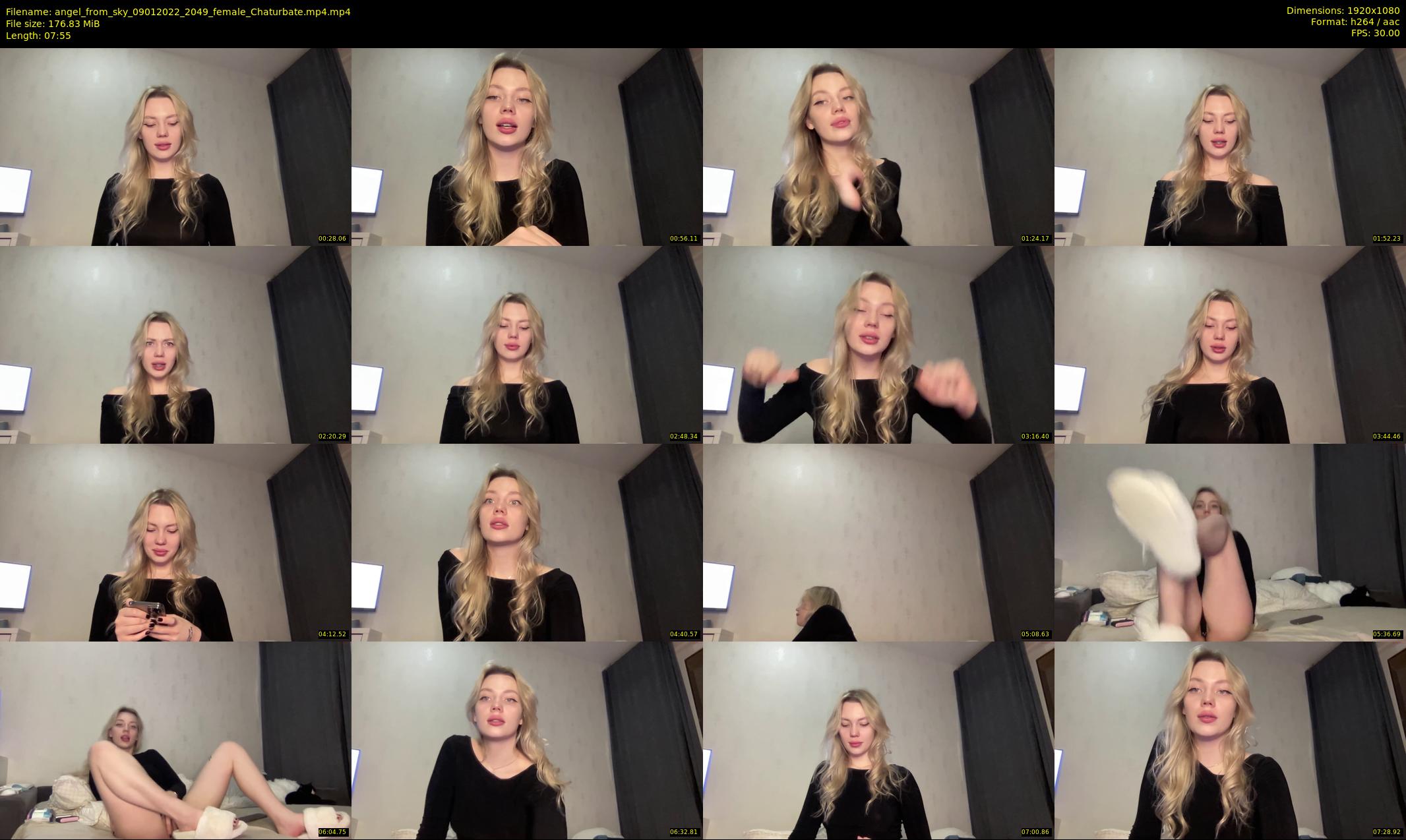 angel_from_sky — 8 minute Chaturbate female cam show recording, 1080p, Jan 9, 2022