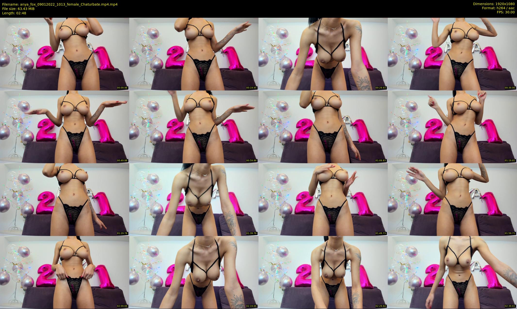 anya_fox — 3 minute Chaturbate female cam show recording, 1080p, Jan 9, 2022