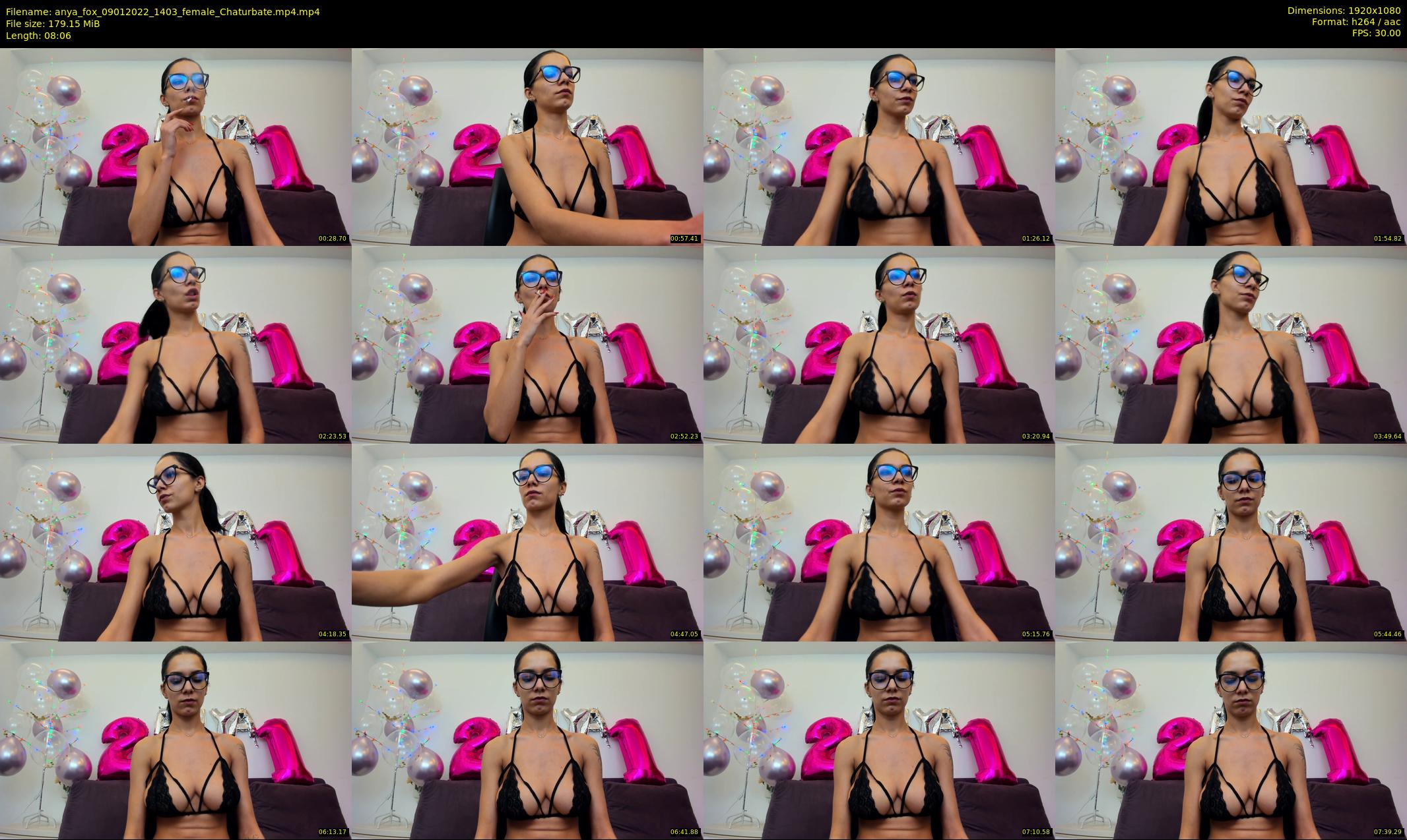 anya_fox — 9 minute Chaturbate female cam show recording, 1080p, Jan 9, 2022
