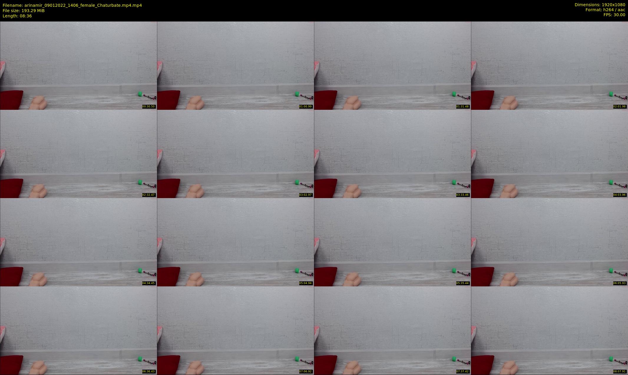 arinamir — 9 minute Chaturbate female cam show recording, 1080p, Jan 9, 2022