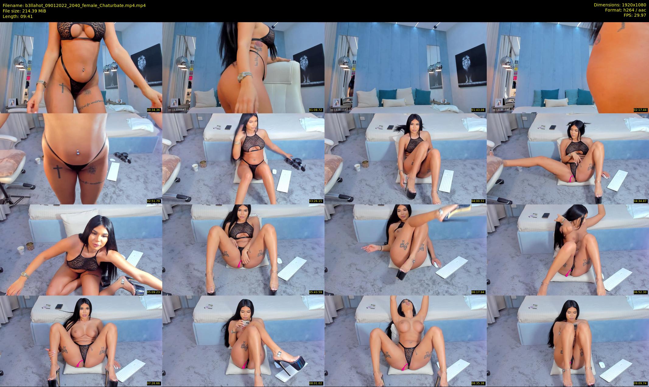 b3llahot — 10 minute Chaturbate female cam show recording, 1080p, Jan 9, 2022