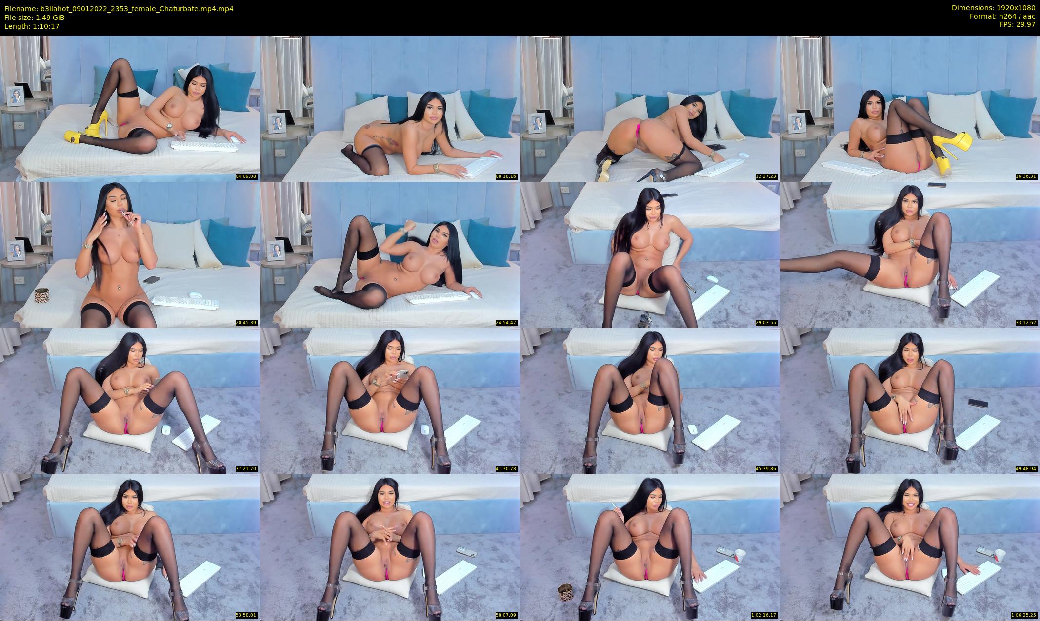 b3llahot — 71 minute Chaturbate female cam show recording, 1080p, Jan 9, 2022