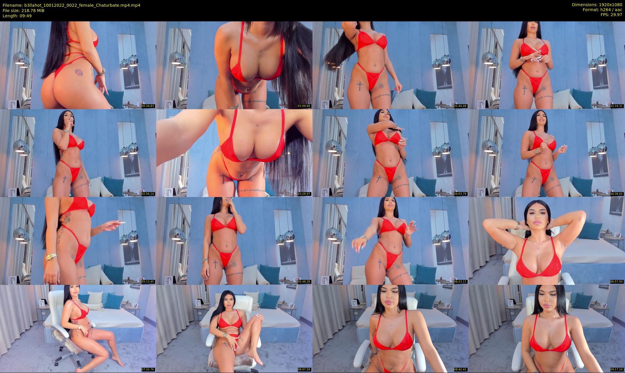 b3llahot — 10 minute Chaturbate female cam show recording, 1080p, Jan 10, 2022
