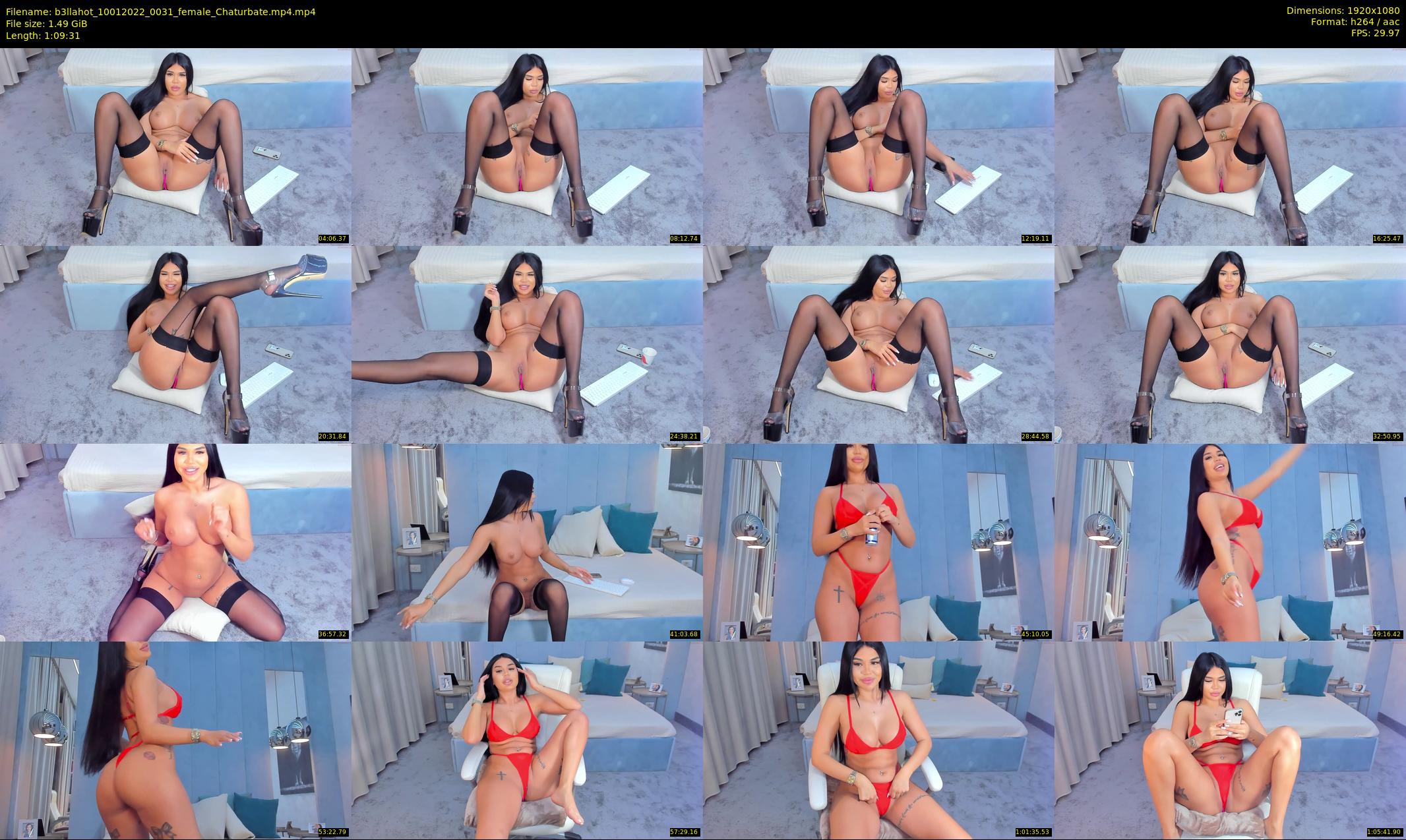b3llahot — 70 minute Chaturbate female cam show recording, 1080p, Jan 10, 2022