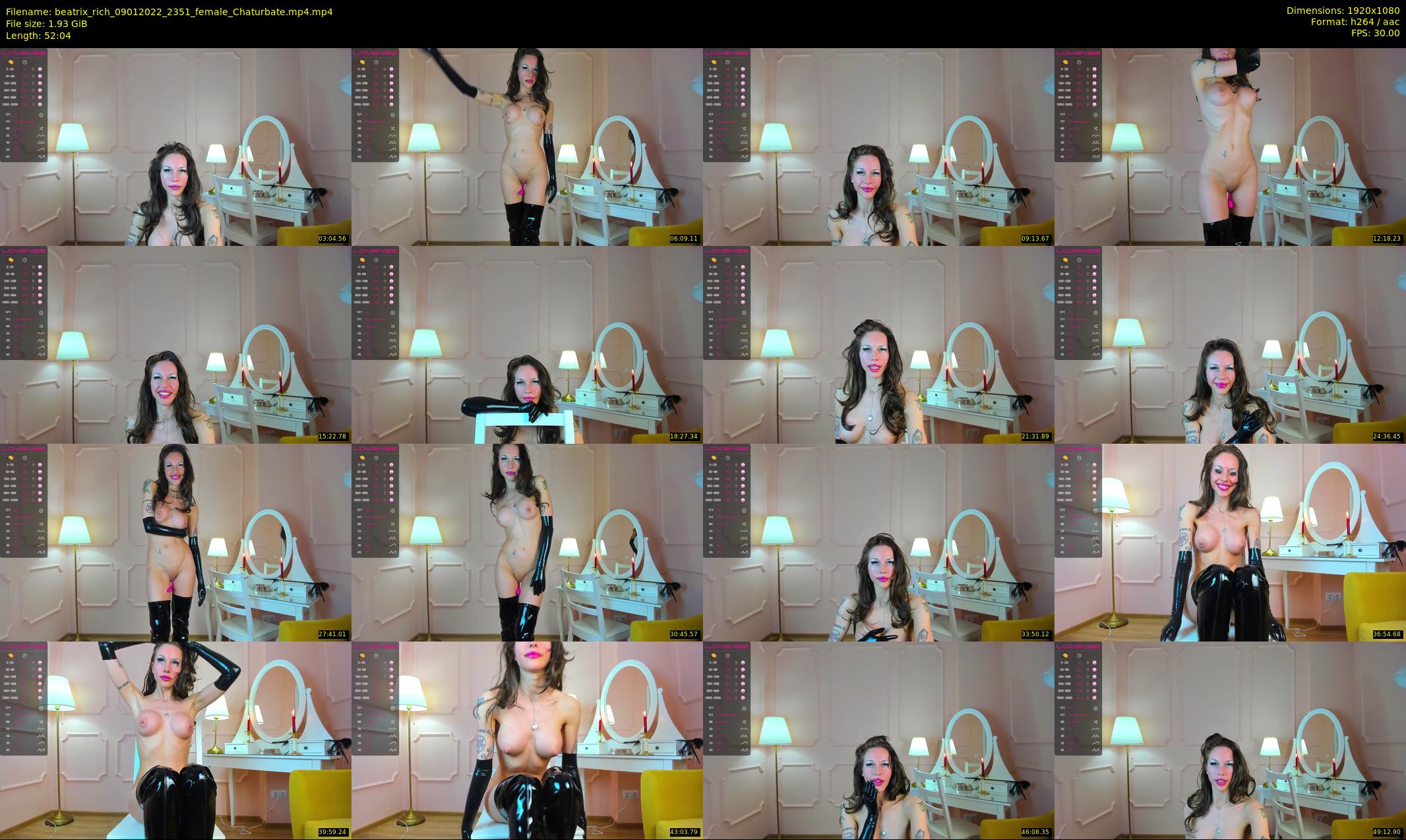 beatrix_rich — 53 minute Chaturbate female cam show recording, 1080p, Jan 9, 2022