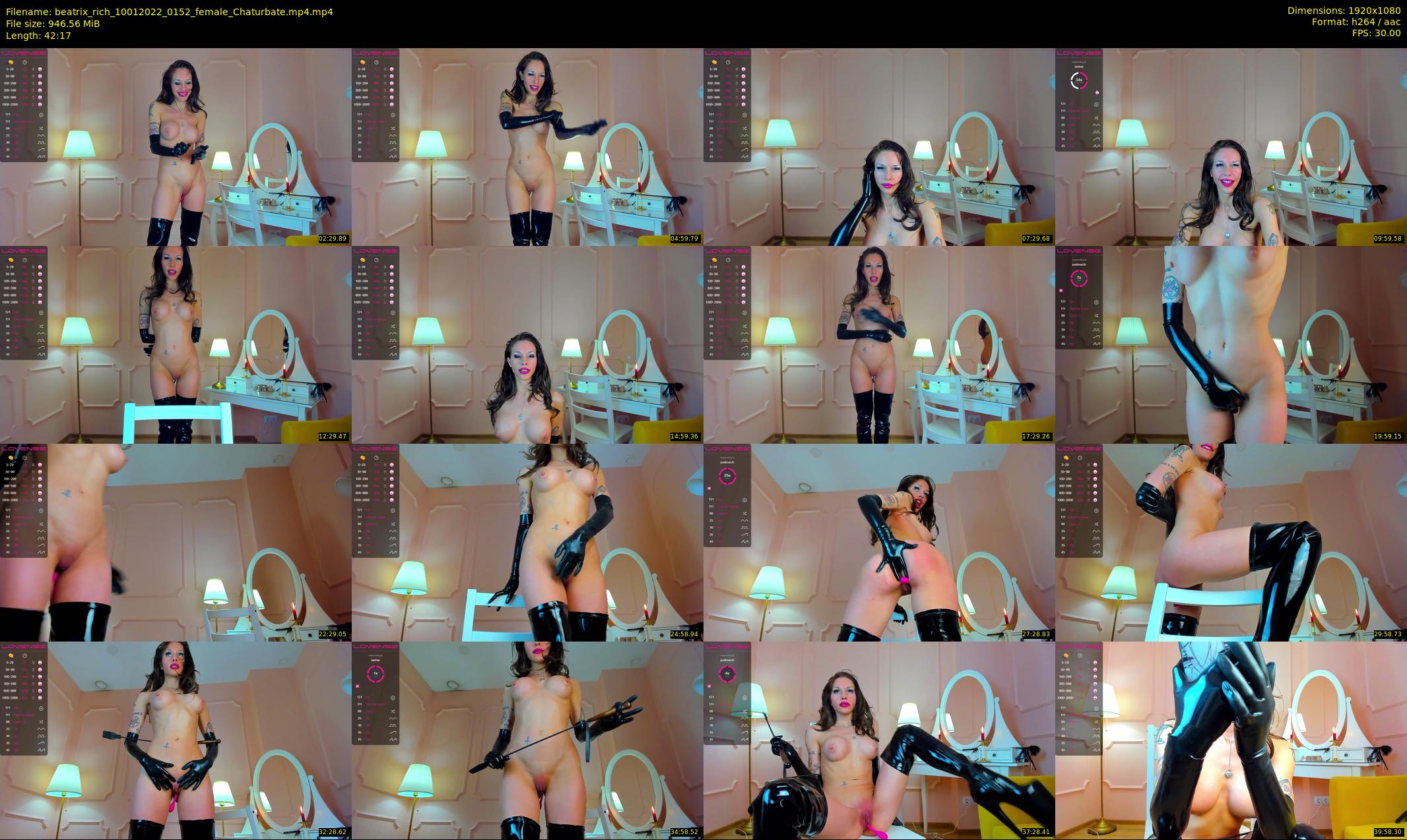 beatrix_rich — 43 minute Chaturbate female cam show recording, 1080p, Jan 10, 2022