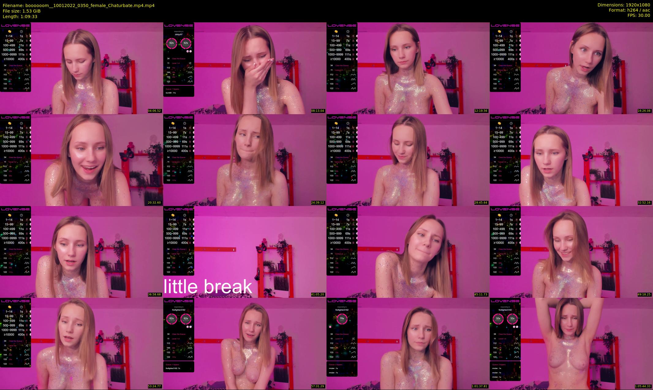 boooooom_ — 70 minute Chaturbate female cam show recording, 1080p, Jan 10, 2022