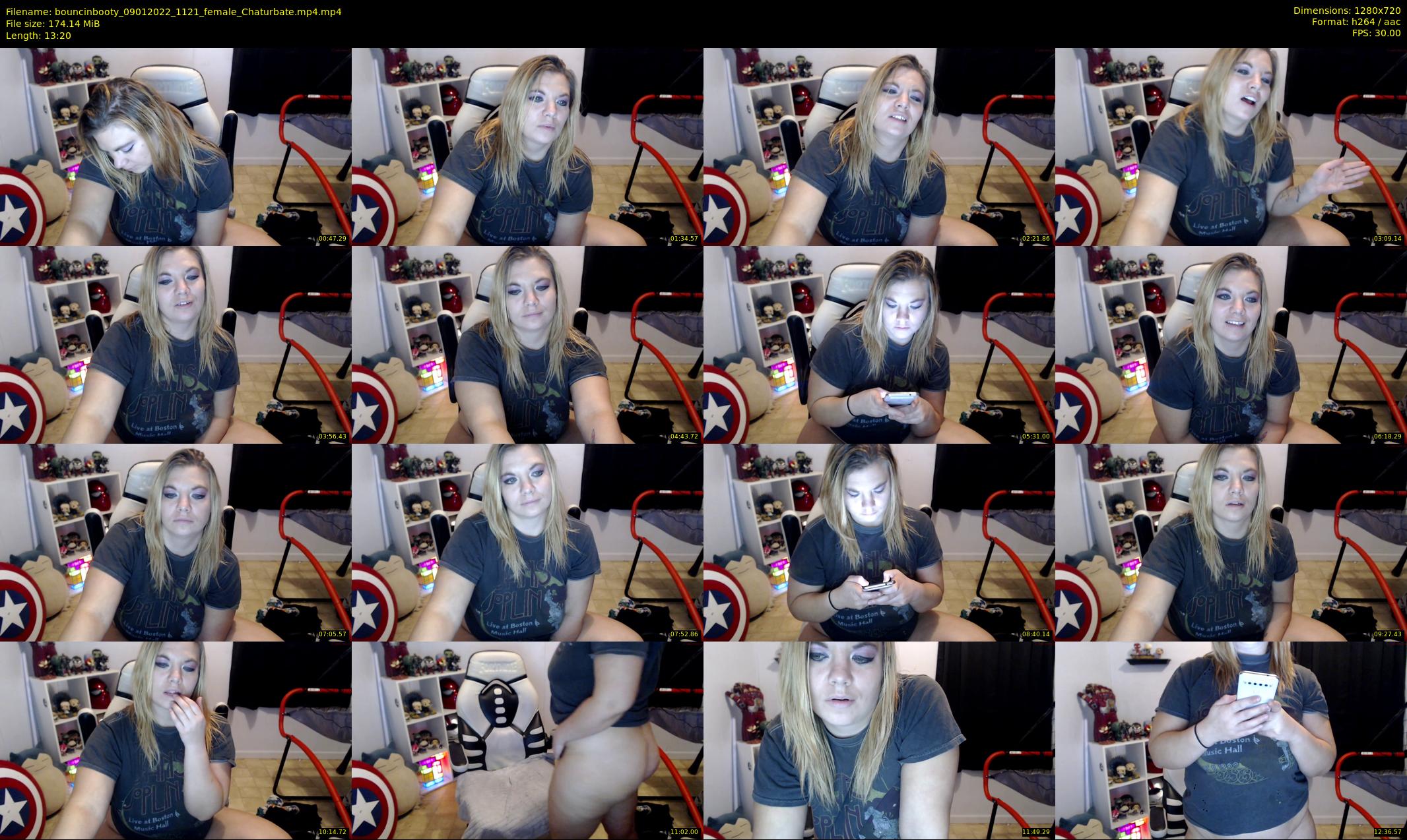 bouncinbooty — 14 minute Chaturbate female cam show recording, 720p, Jan 9, 2022