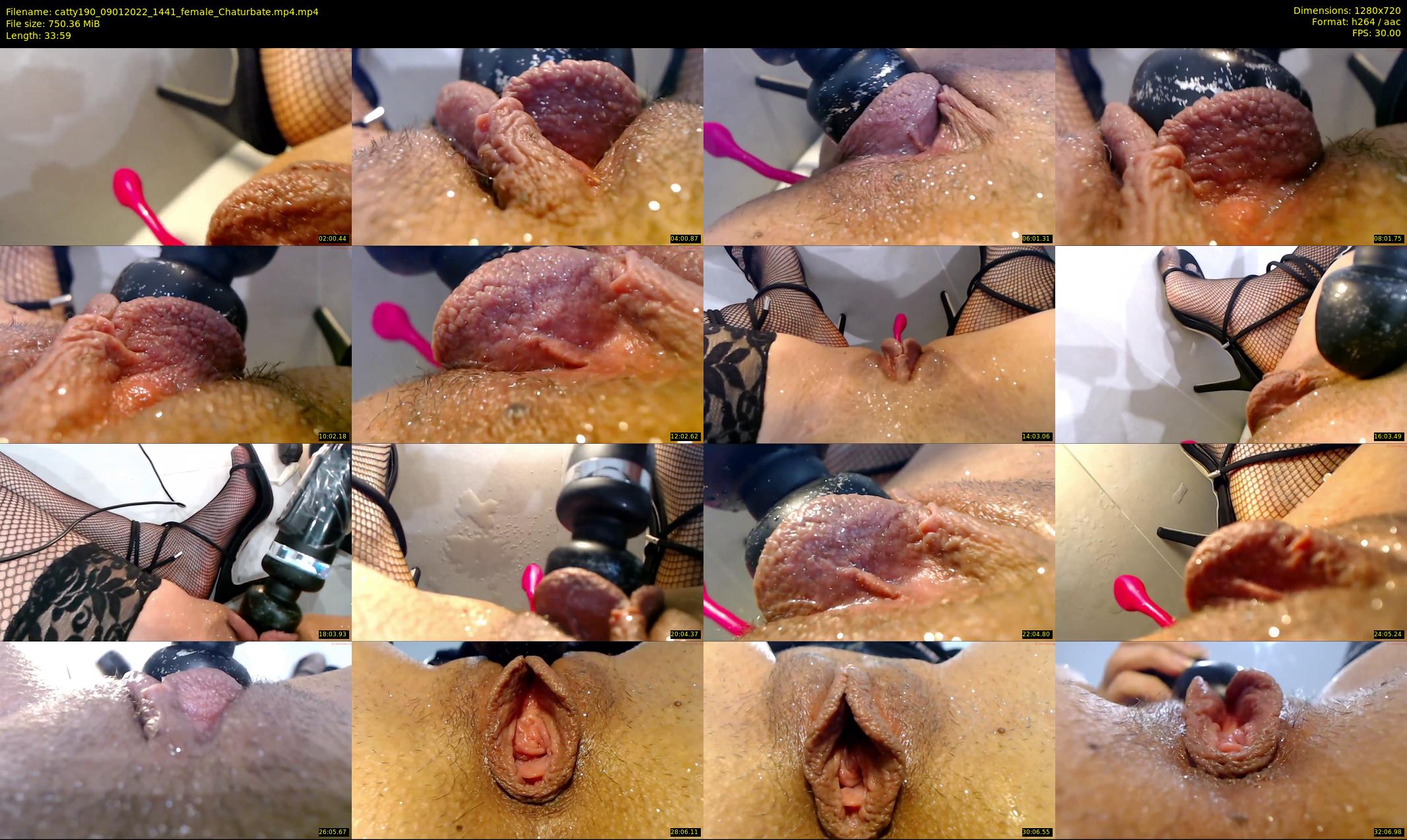 catty190 — 34 minute Chaturbate female cam show recording, 720p, Jan 9, 2022