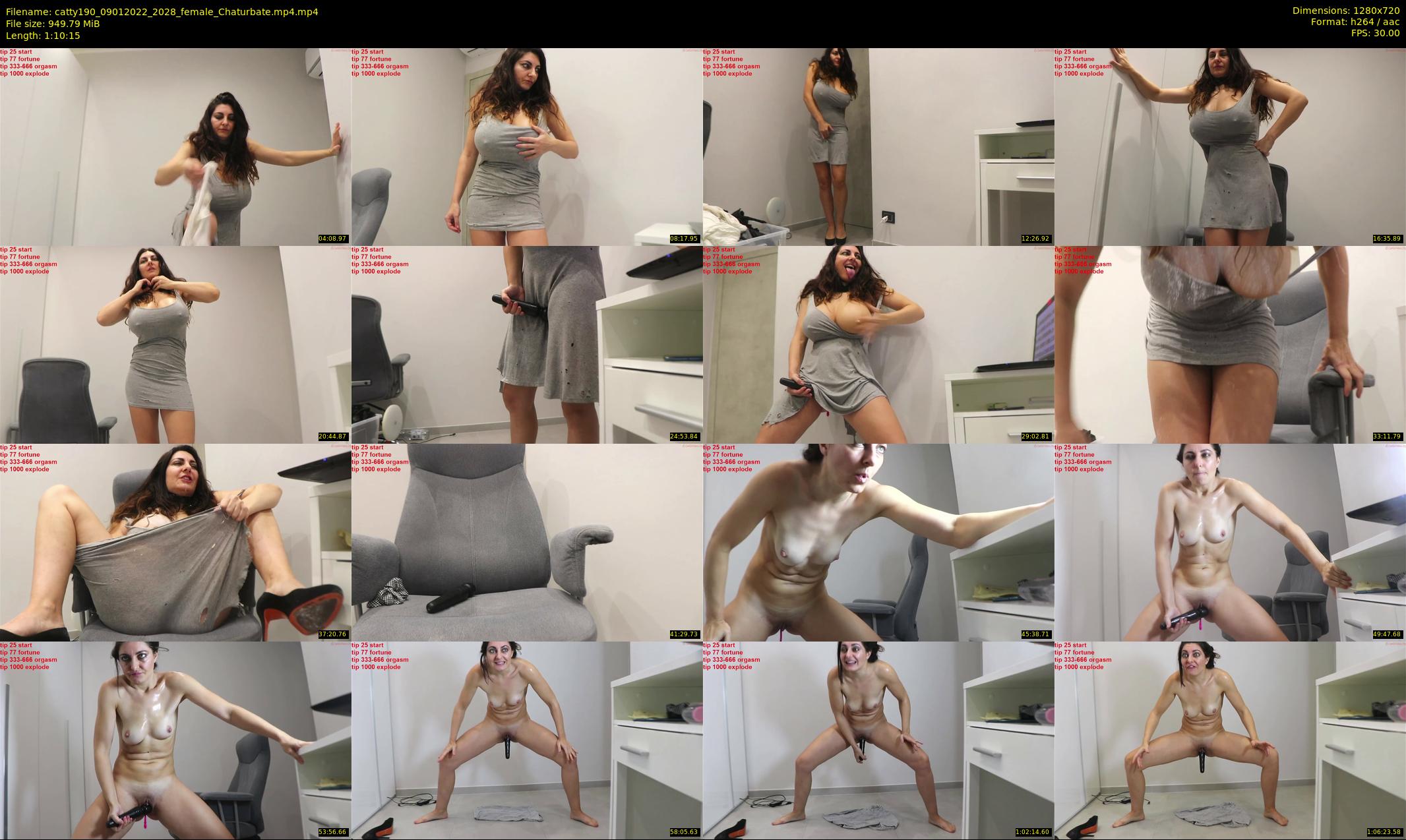 catty190 — 71 minute Chaturbate female cam show recording, 720p, Jan 9, 2022