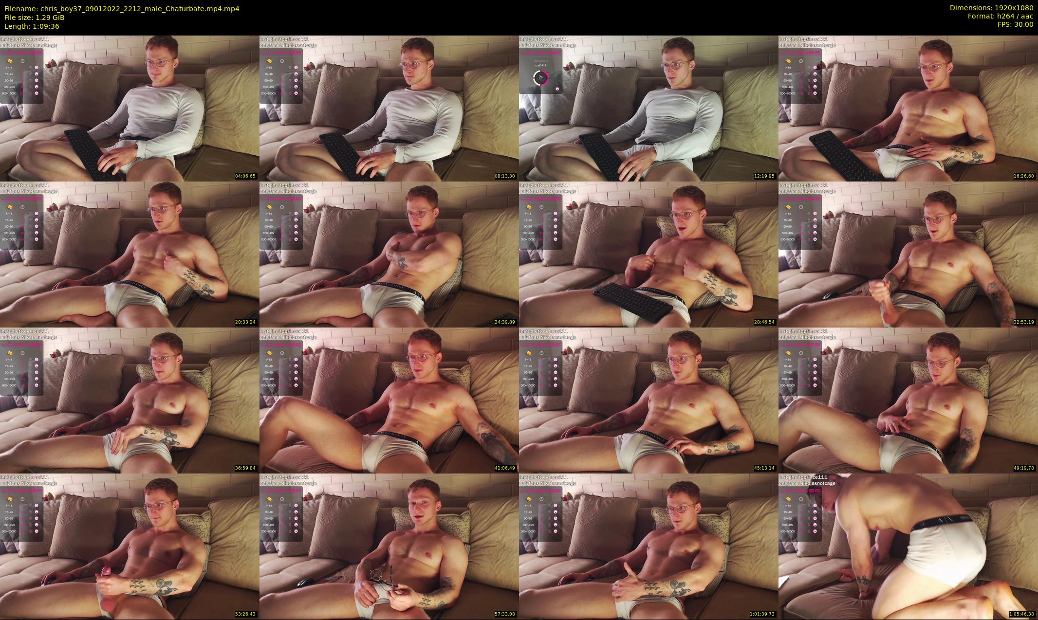 chris_boy37 — 70 minute Chaturbate male cam show recording, 1080p, Jan 9, 2022