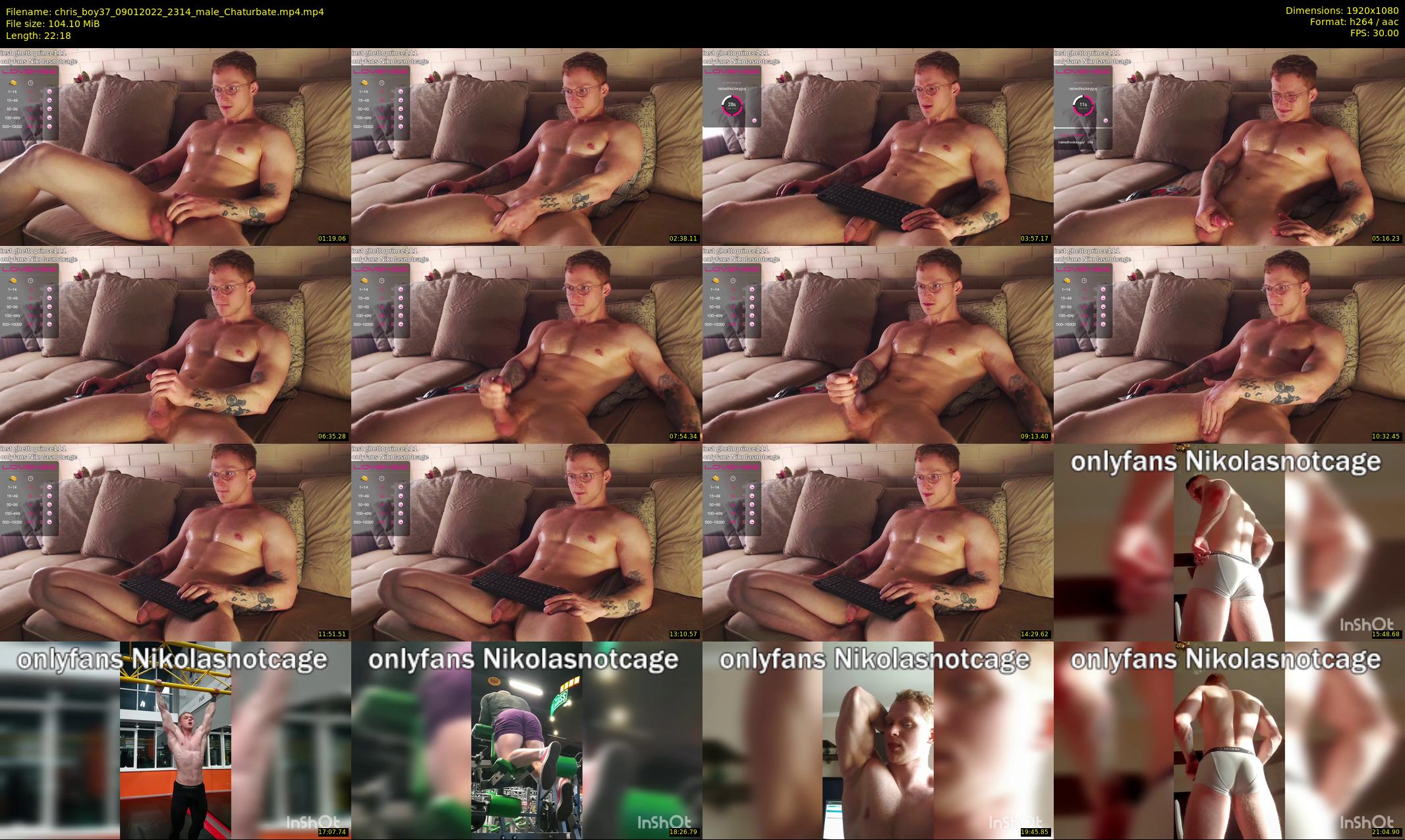 chris_boy37 — 23 minute Chaturbate male cam show recording, 1080p, Jan 9, 2022