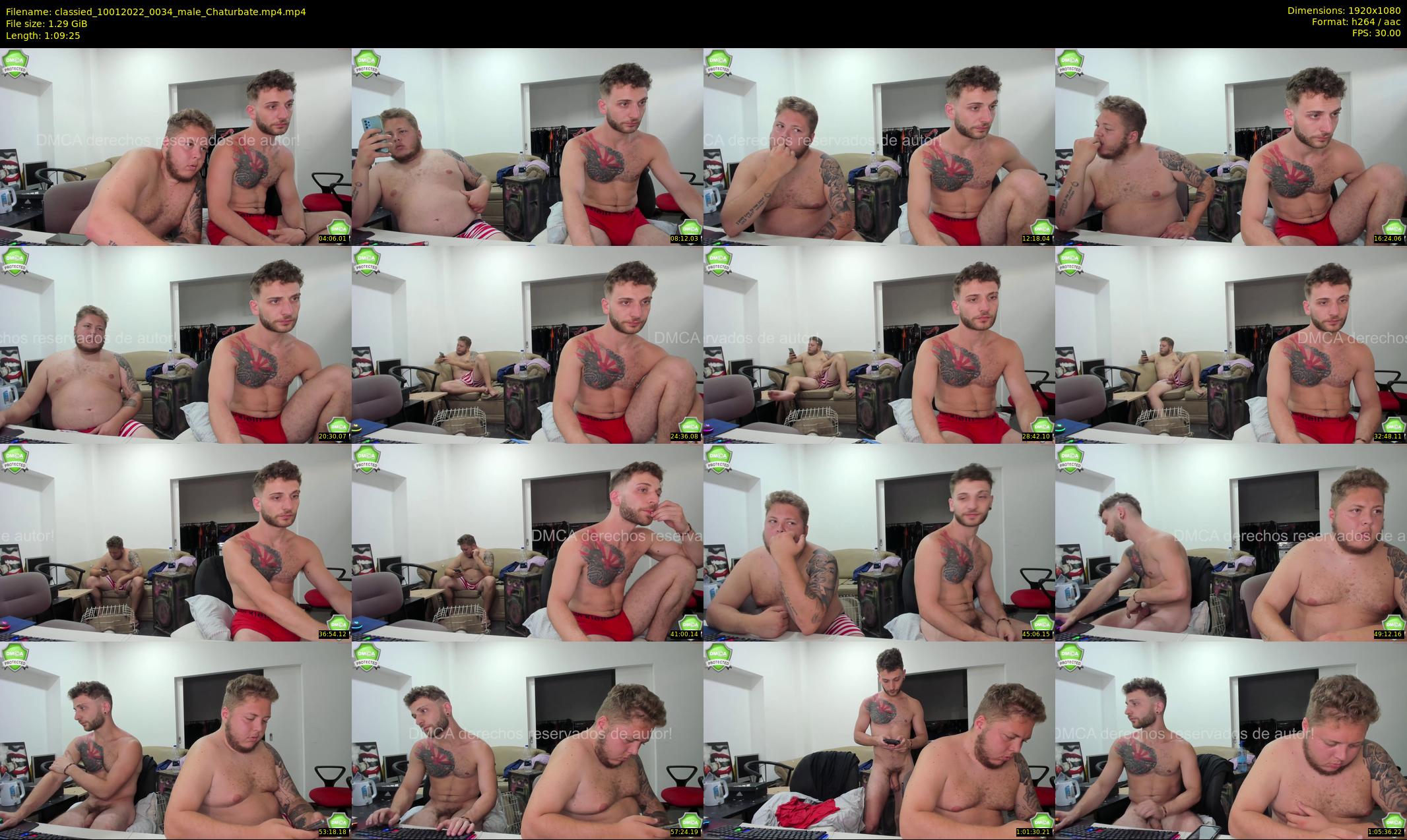 classied — 70 minute Chaturbate male cam show recording, 1080p, Jan 10, 2022