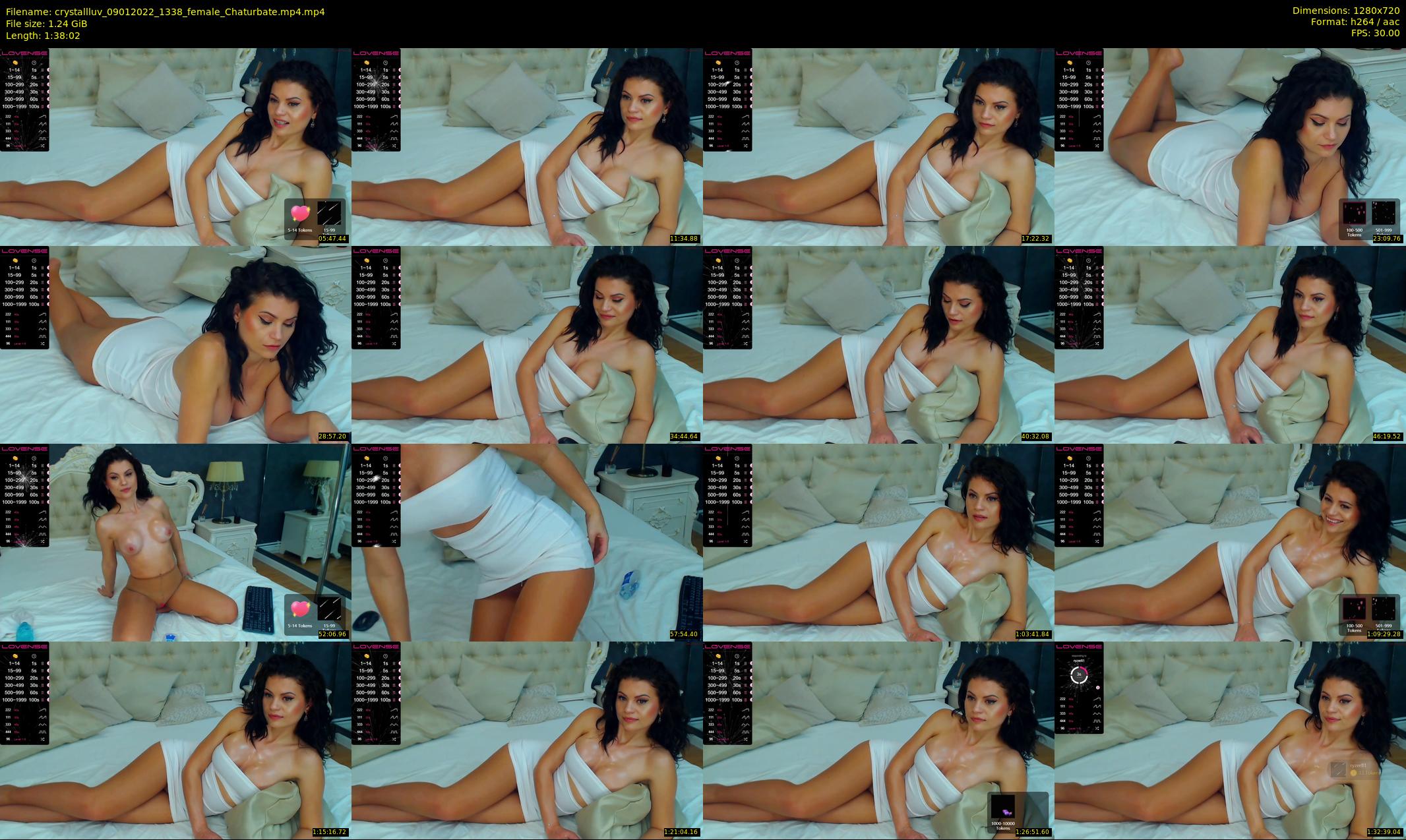 crystallluv — 99 minute Chaturbate female cam show recording, 720p, Jan 9, 2022
