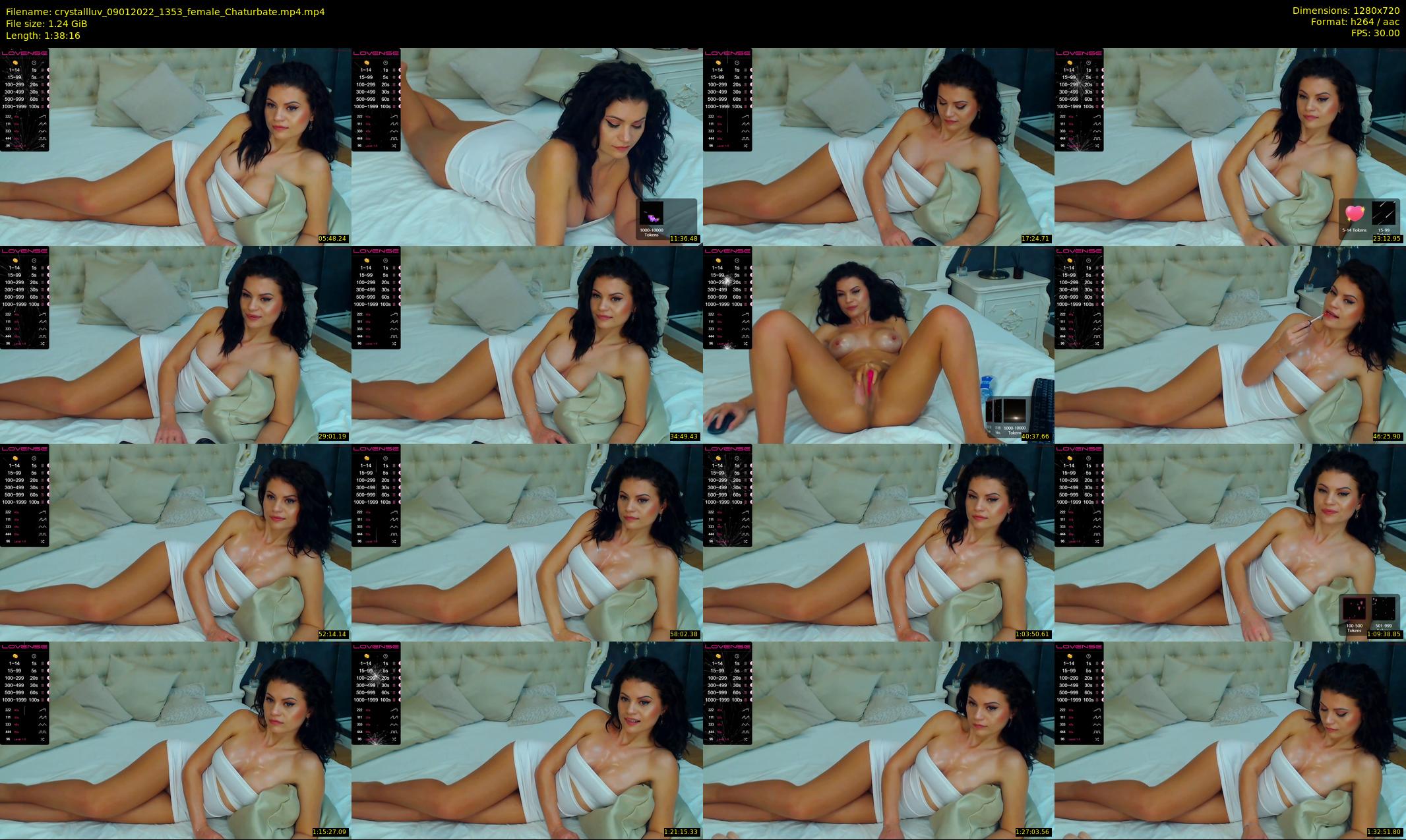 crystallluv — 99 minute Chaturbate female cam show recording, 720p, Jan 9, 2022