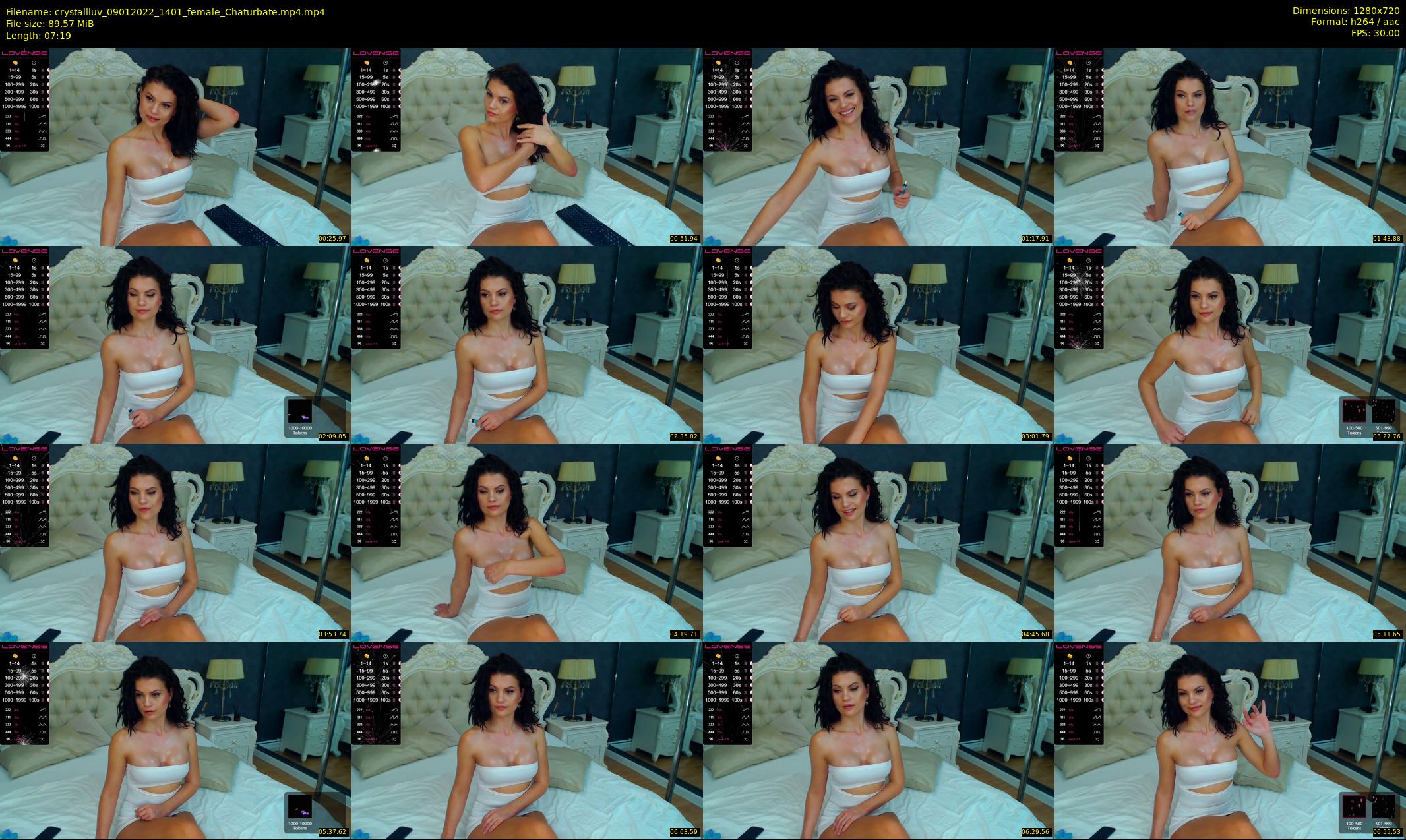 crystallluv — 8 minute Chaturbate female cam show recording, 720p, Jan 9, 2022