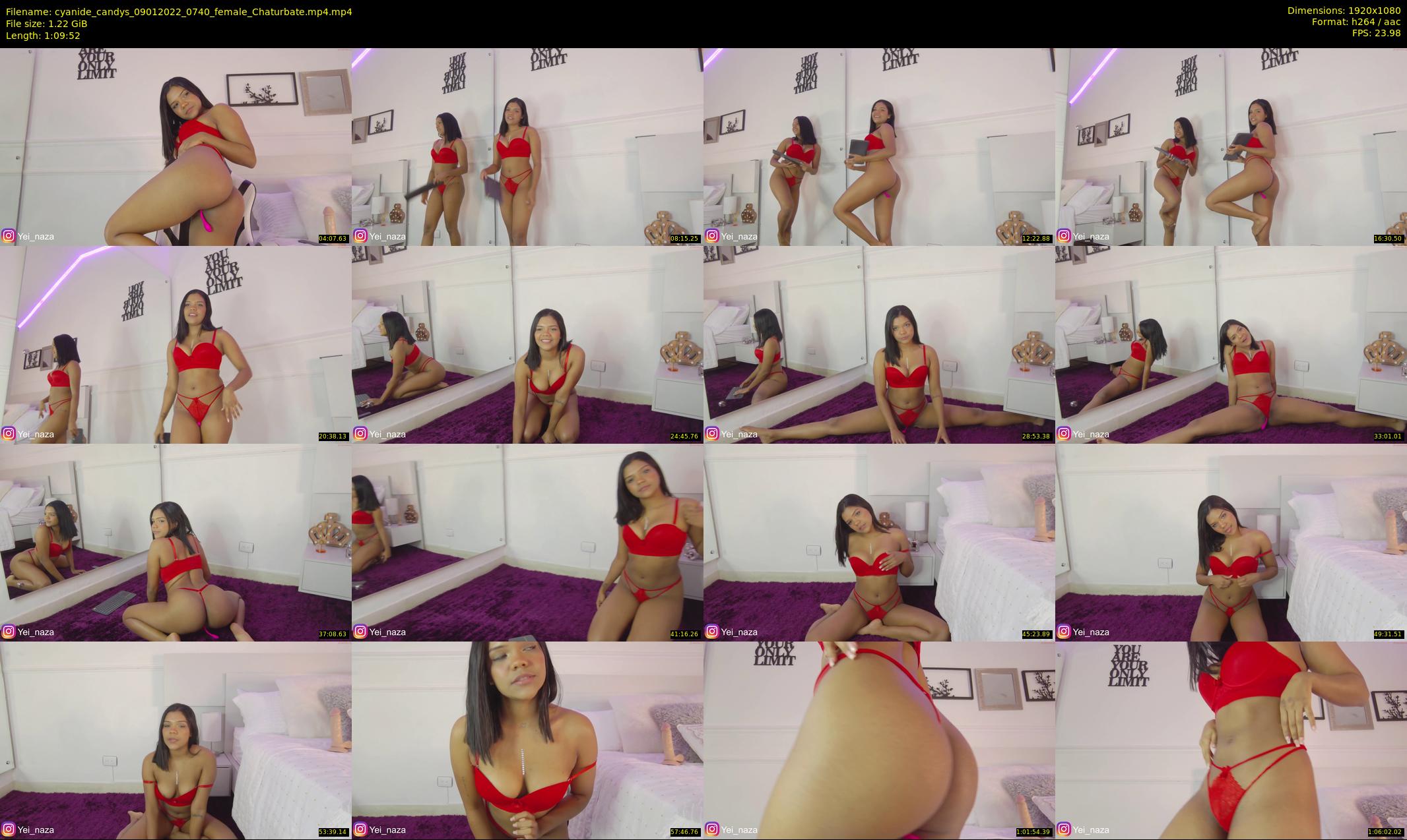 cyanide_candys — 70 minute Chaturbate female cam show recording, 1080p, Jan 9, 2022