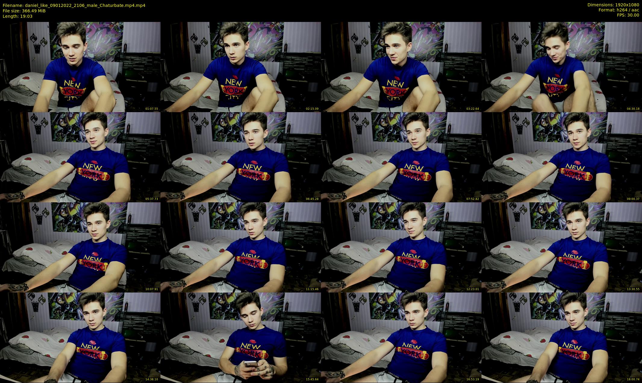 daniel_like — 20 minute Chaturbate male cam show recording, 1080p, Jan 9, 2022