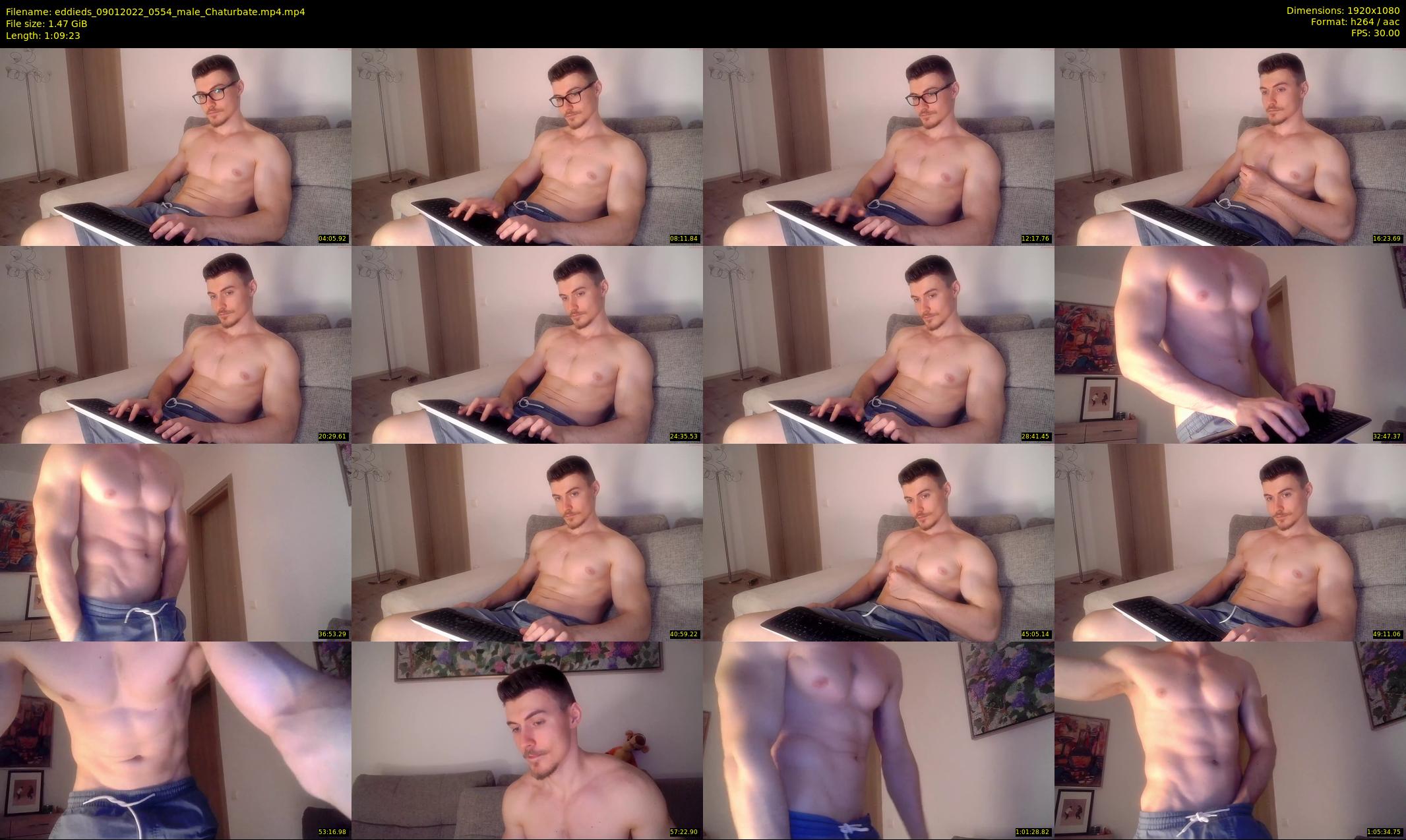 eddieds — 70 minute Chaturbate male cam show recording, 1080p, Jan 9, 2022