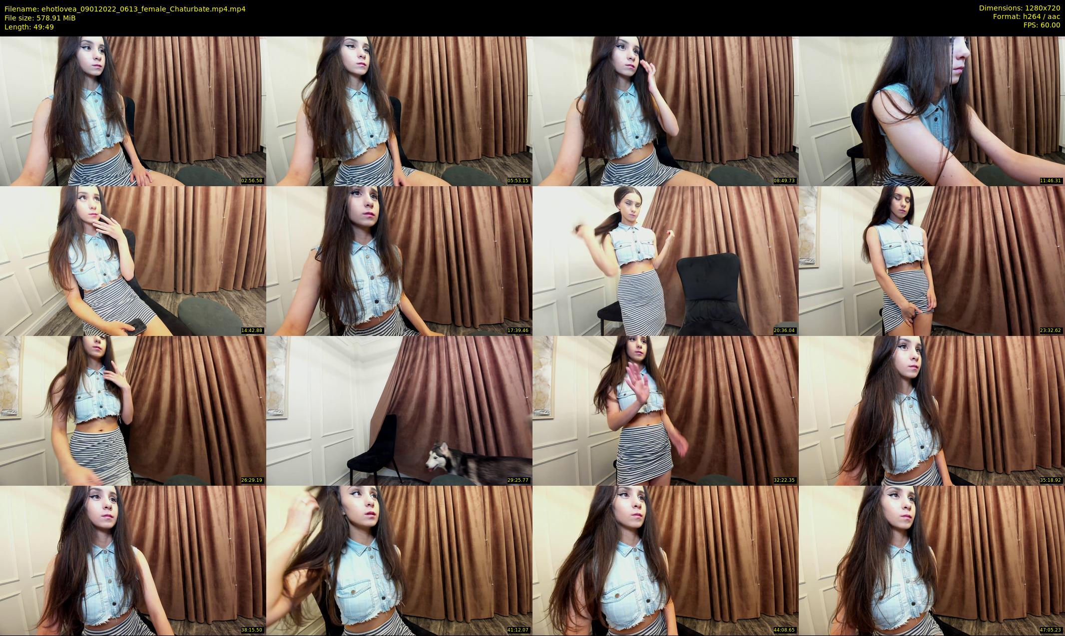 ehotlovea — 50 minute Chaturbate female cam show recording, 720p, Jan 9, 2022