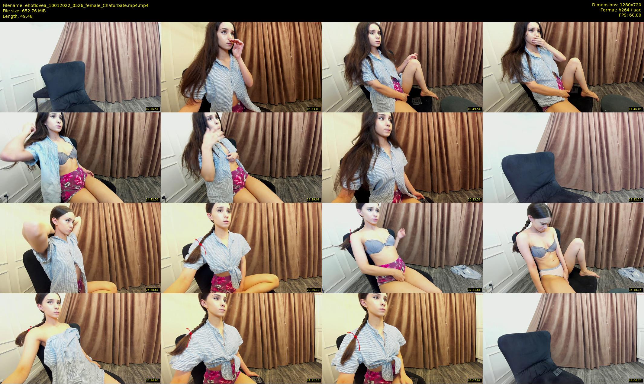 ehotlovea — 50 minute Chaturbate female cam show recording, 720p, Jan 10, 2022