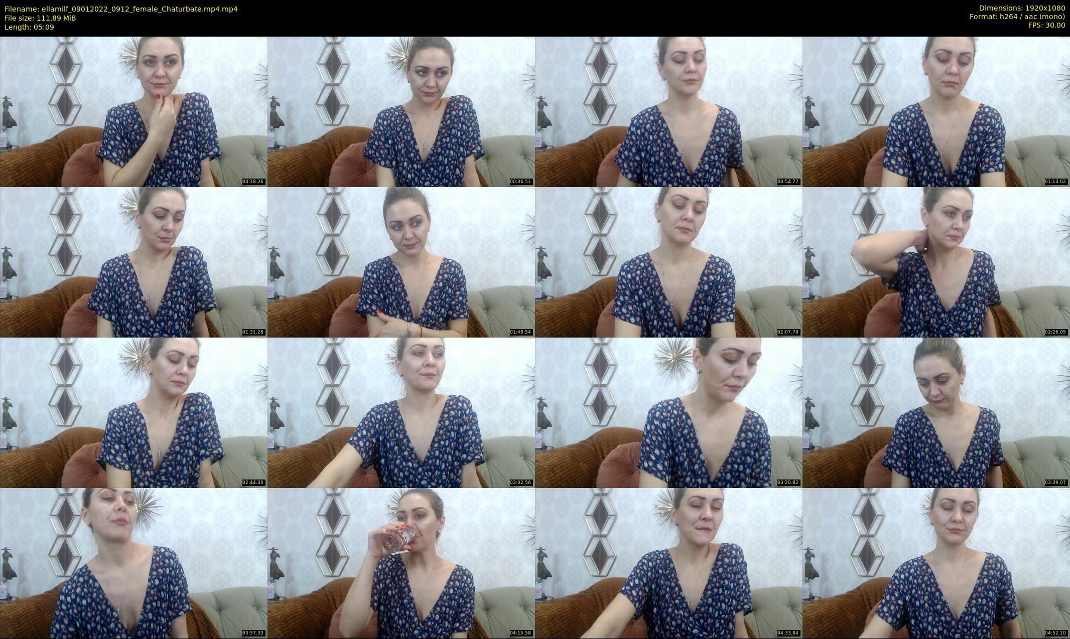 ellamilf — 6 minute Chaturbate female cam show recording, 1080p, Jan 9, 2022