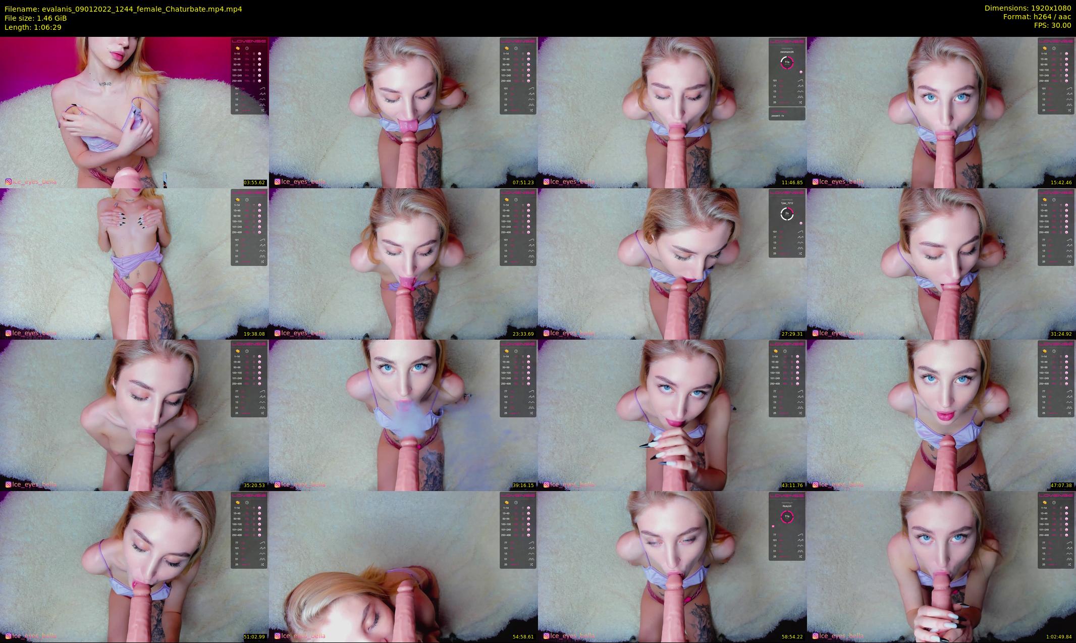 evalanis — 67 minute Chaturbate couple cam show recording, 1080p, Jan 9, 2022
