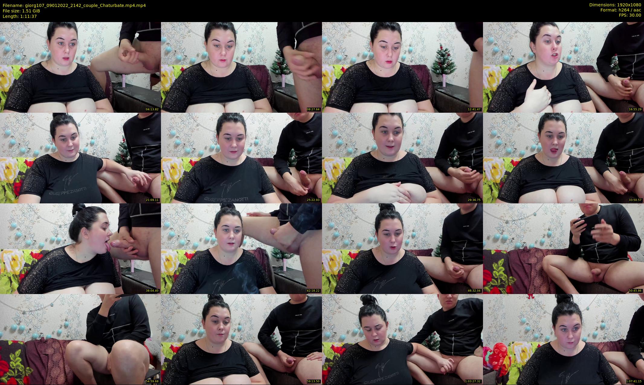 giorg107 — 72 minute Chaturbate couple cam show recording, 1080p, Jan 9, 2022