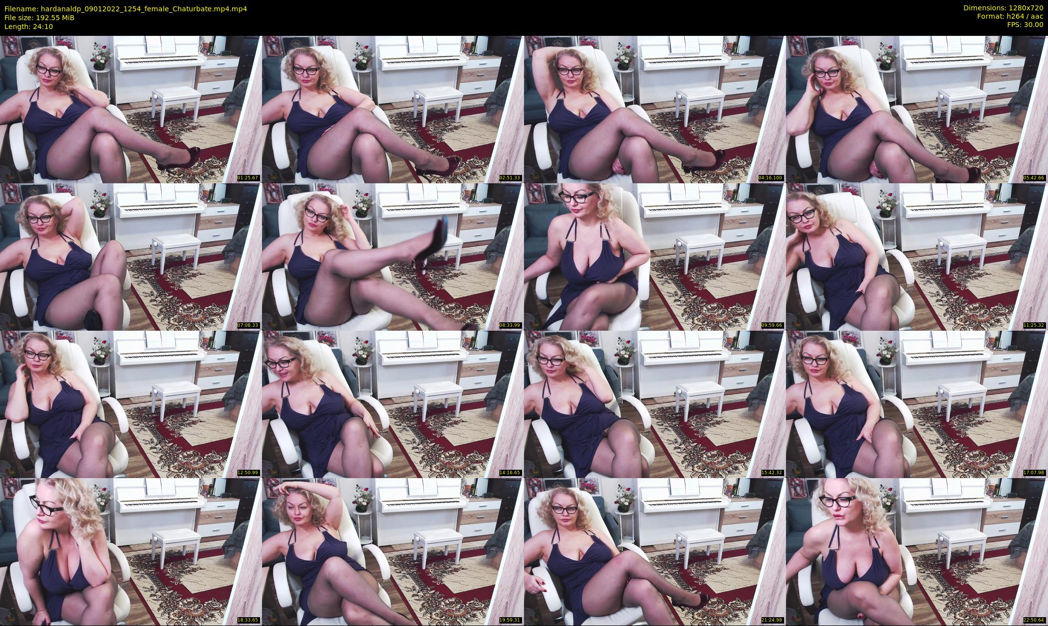 hardanaldp — 25 minute Chaturbate female cam show recording, 720p, Jan 9, 2022