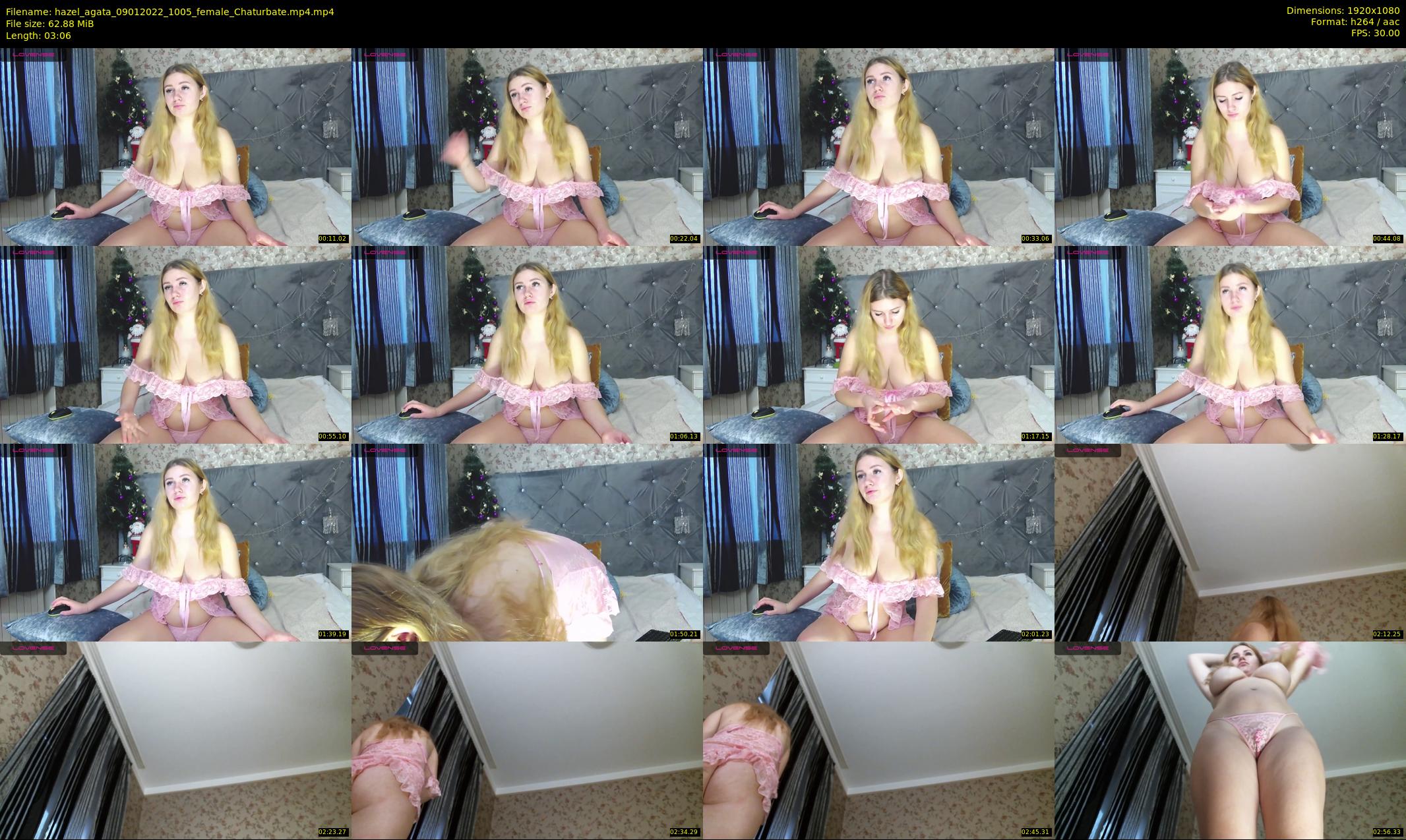 hazel_agata — 4 minute Chaturbate female cam show recording, 1080p, Jan 9, 2022