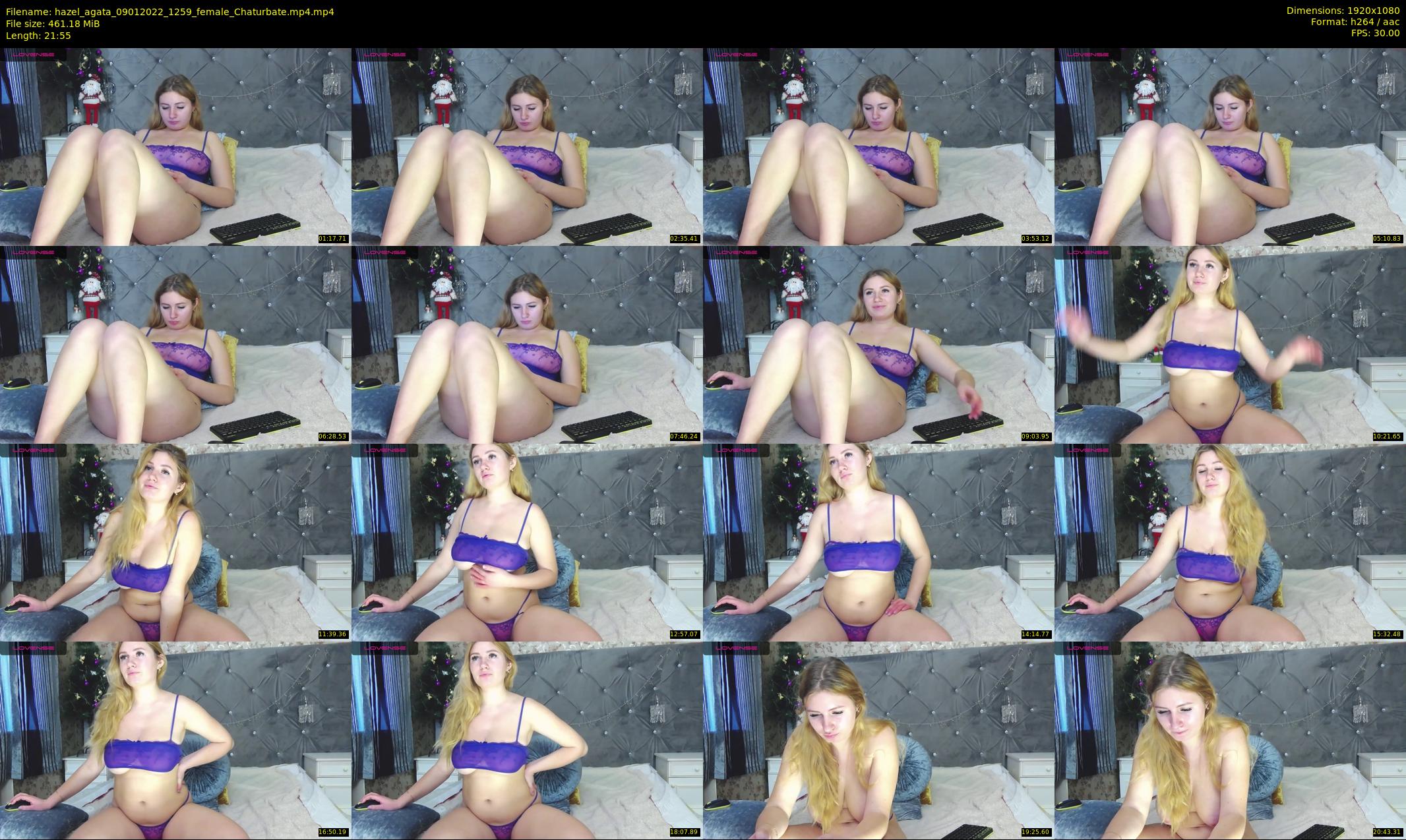 hazel_agata — 22 minute Chaturbate female cam show recording, 1080p, Jan 9, 2022