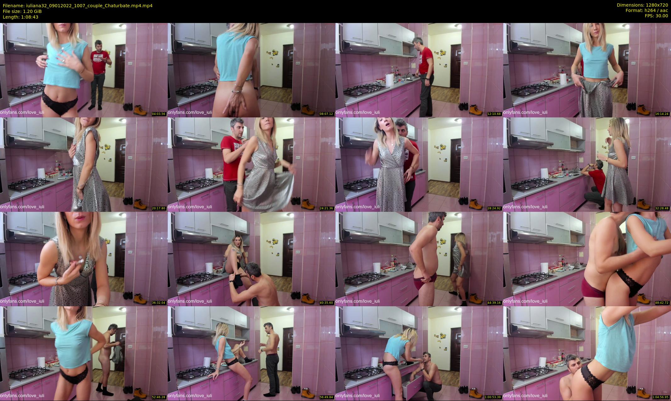 iuliana32 — 69 minute Chaturbate couple cam show recording, 720p, Jan 9, 2022
