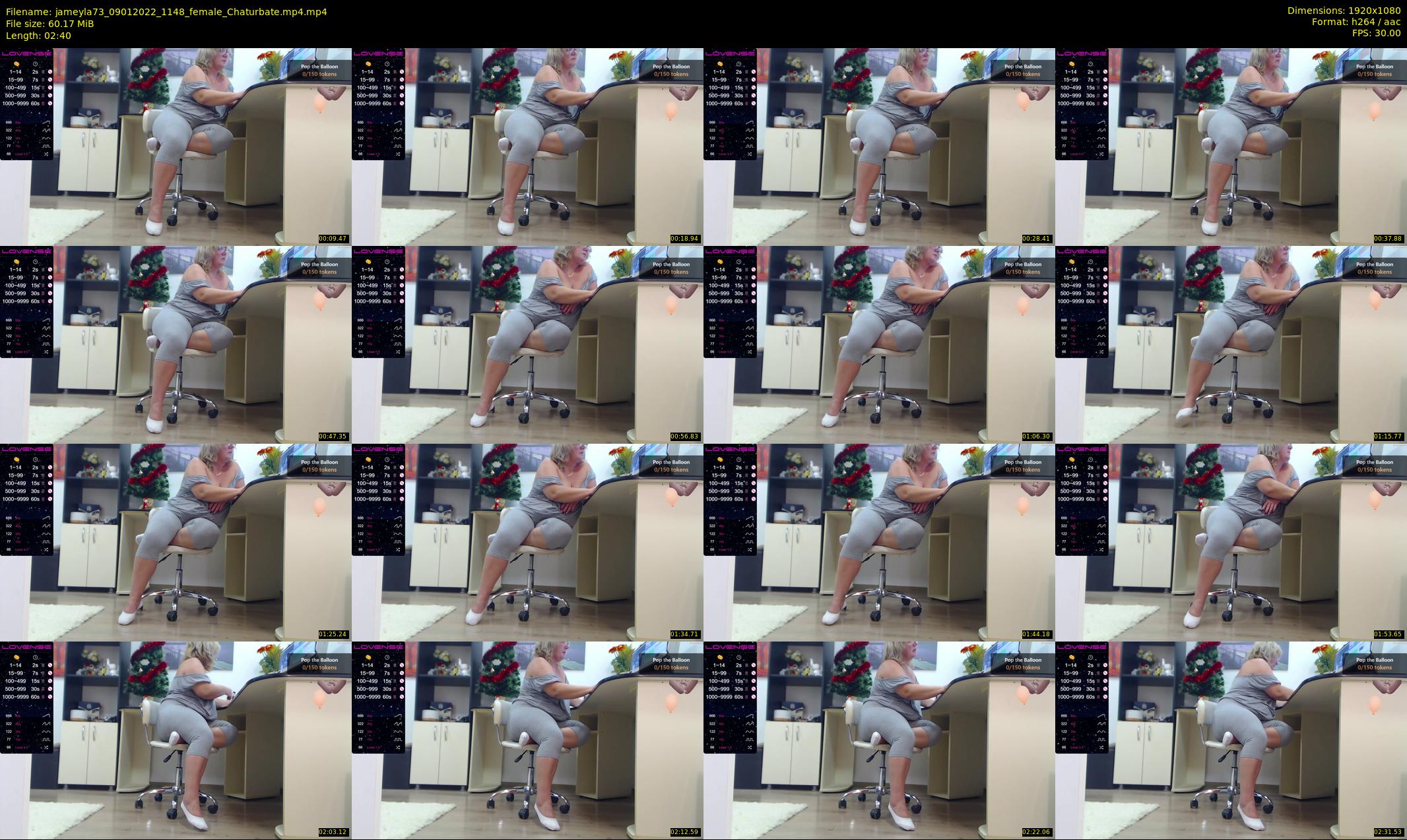 jameyla73 — 3 minute Chaturbate female cam show recording, 1080p, Jan 9, 2022