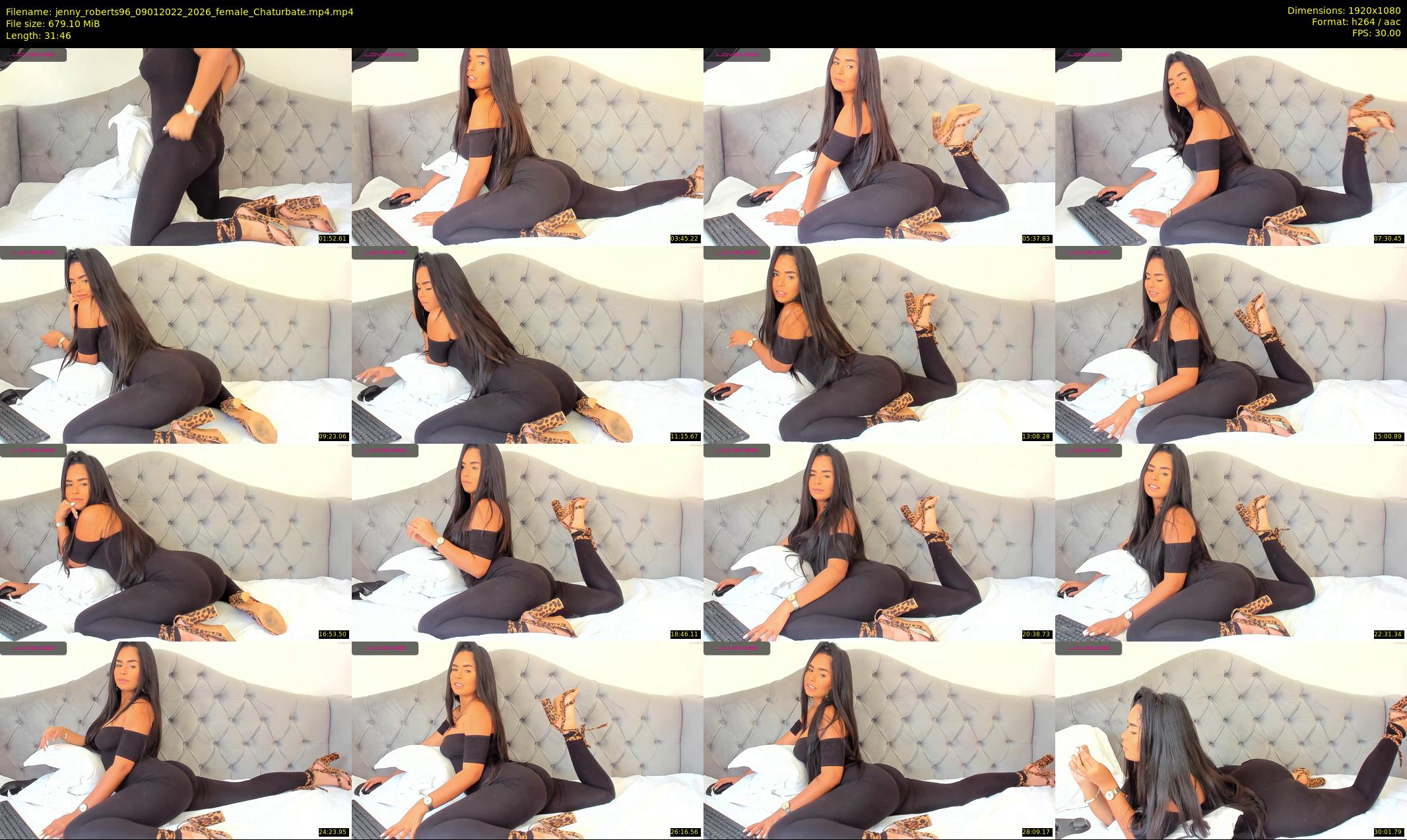 jenny_roberts96 — 32 minute Chaturbate female cam show recording, 1080p, Jan 9, 2022