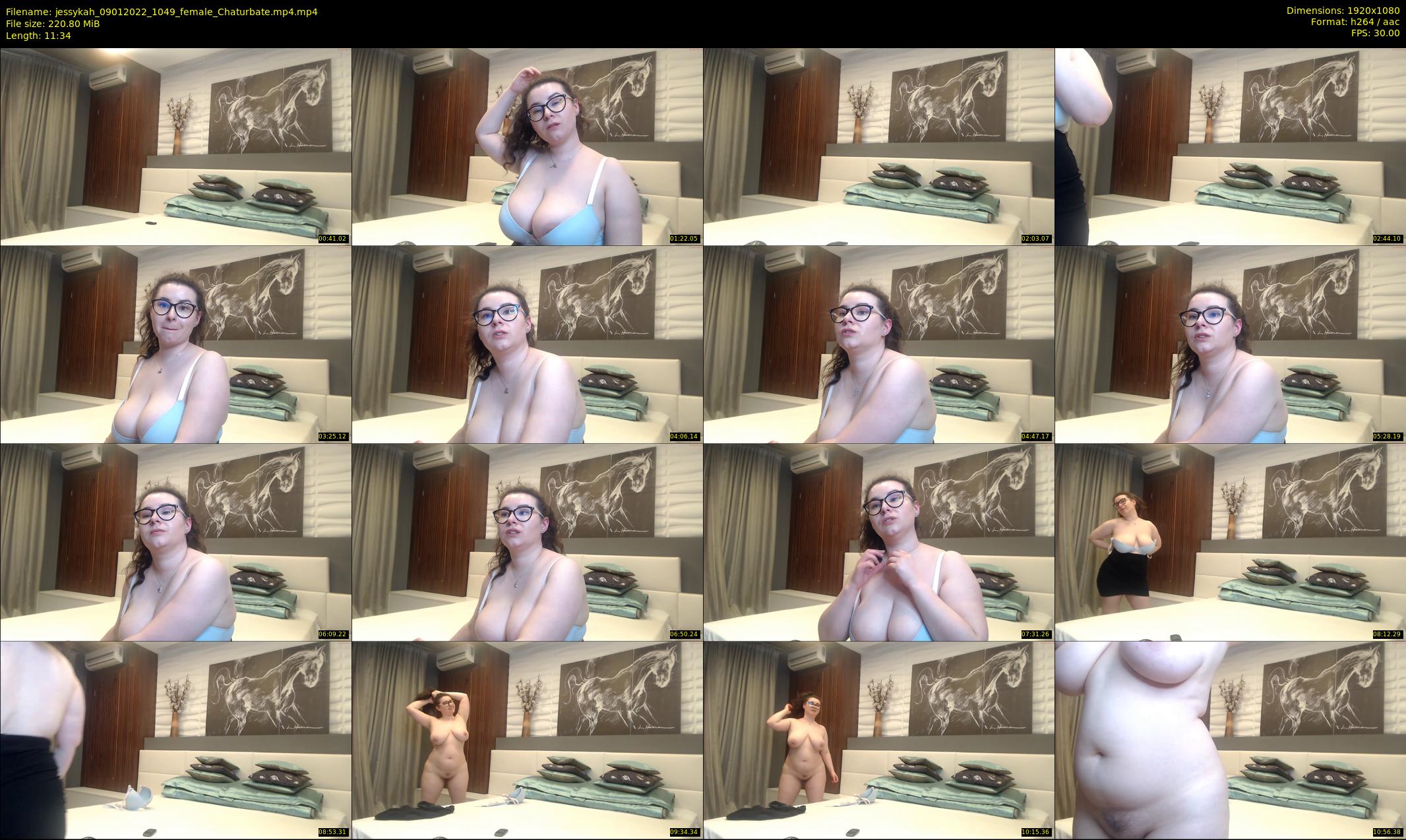 jessykah — 12 minute Chaturbate female cam show recording, 1080p, Jan 9, 2022