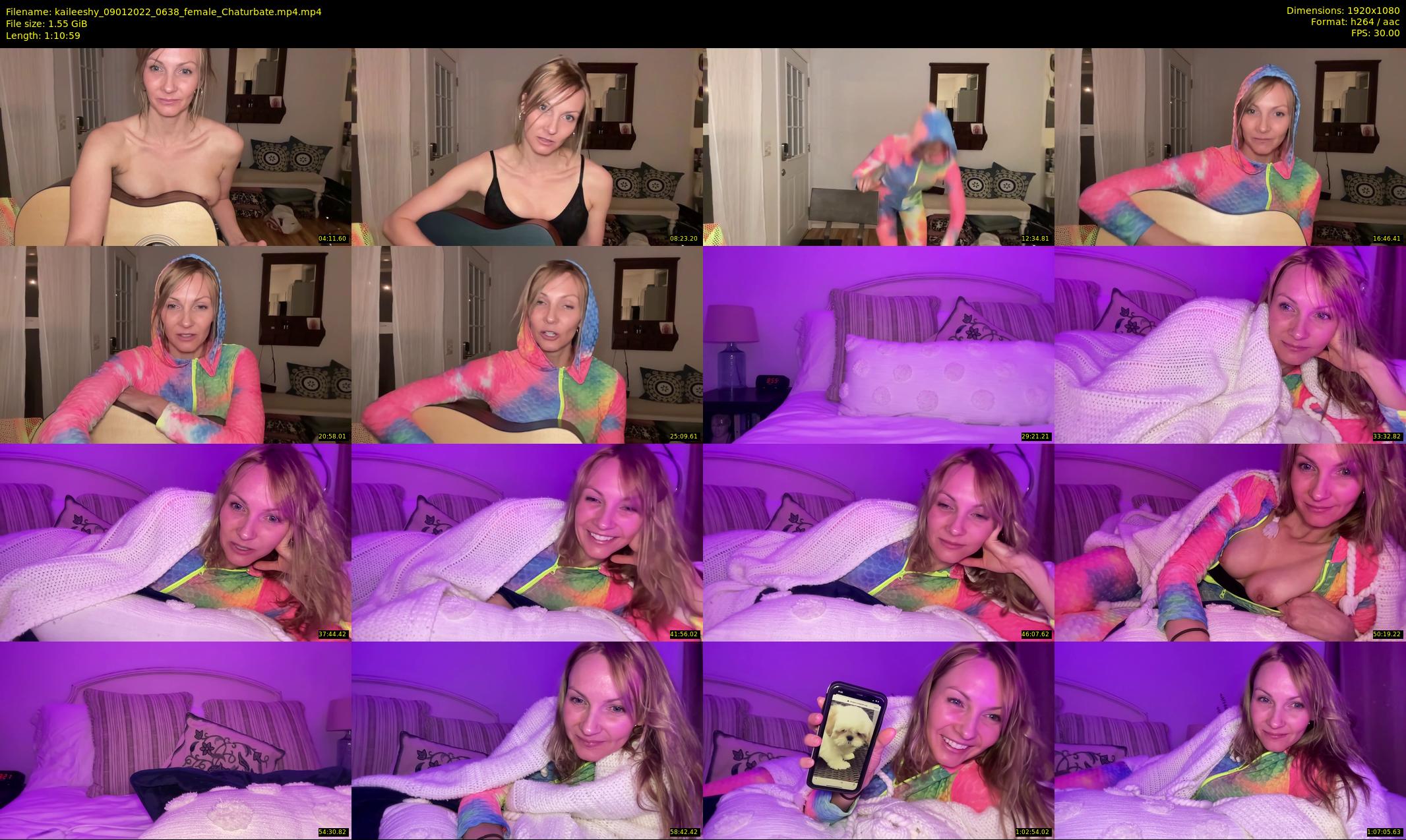 kaileeshy — 71 minute Chaturbate female cam show recording, 1080p, Jan 9, 2022