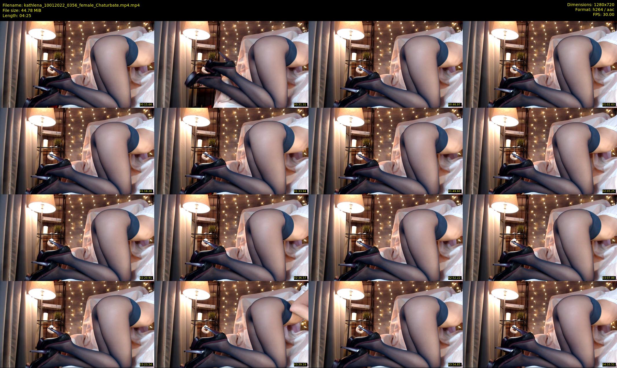 kathlena — 5 minute Chaturbate female cam show recording, 720p, Jan 10, 2022