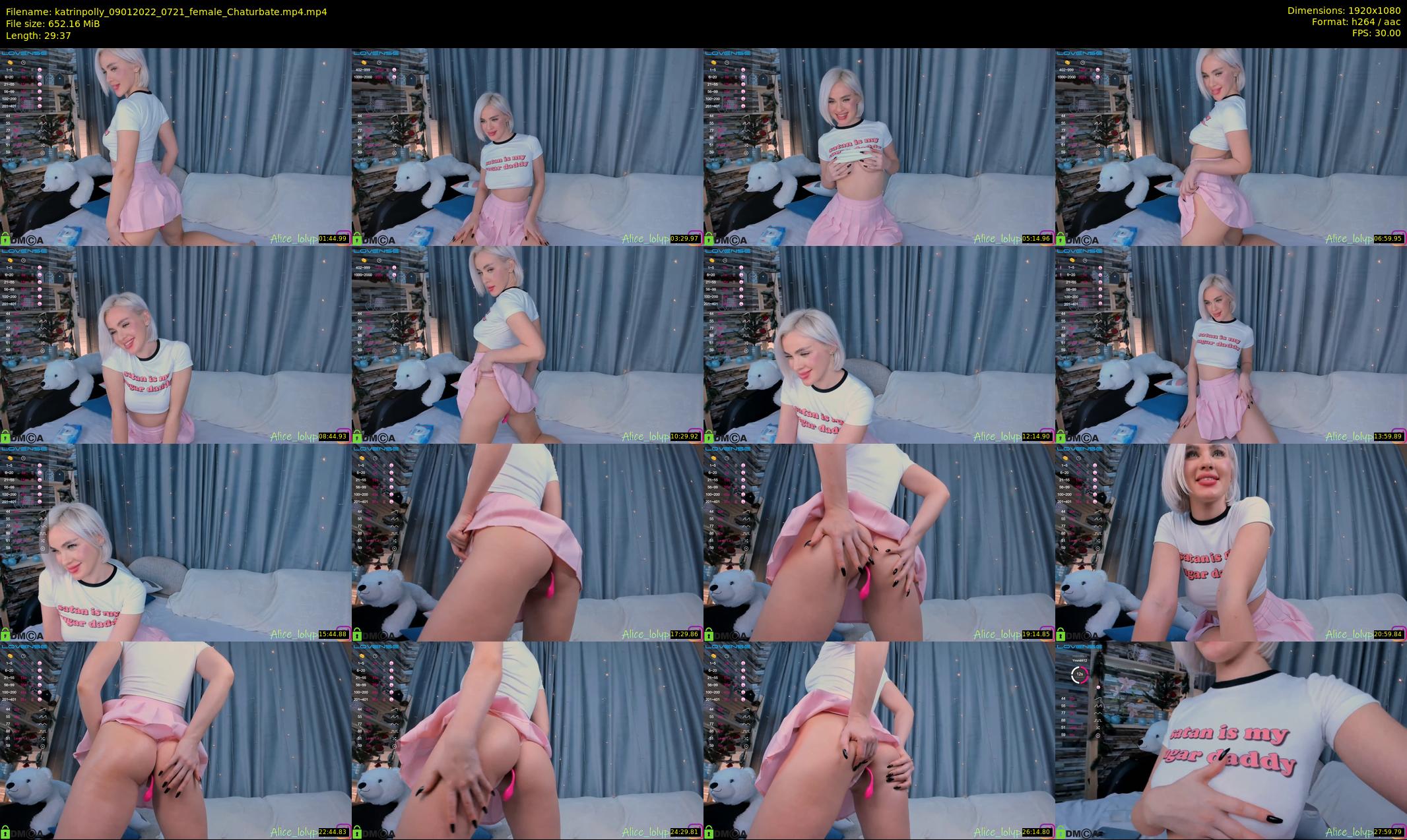 katrinpolly — 30 minute Chaturbate couple cam show recording, 1080p, Jan 9, 2022