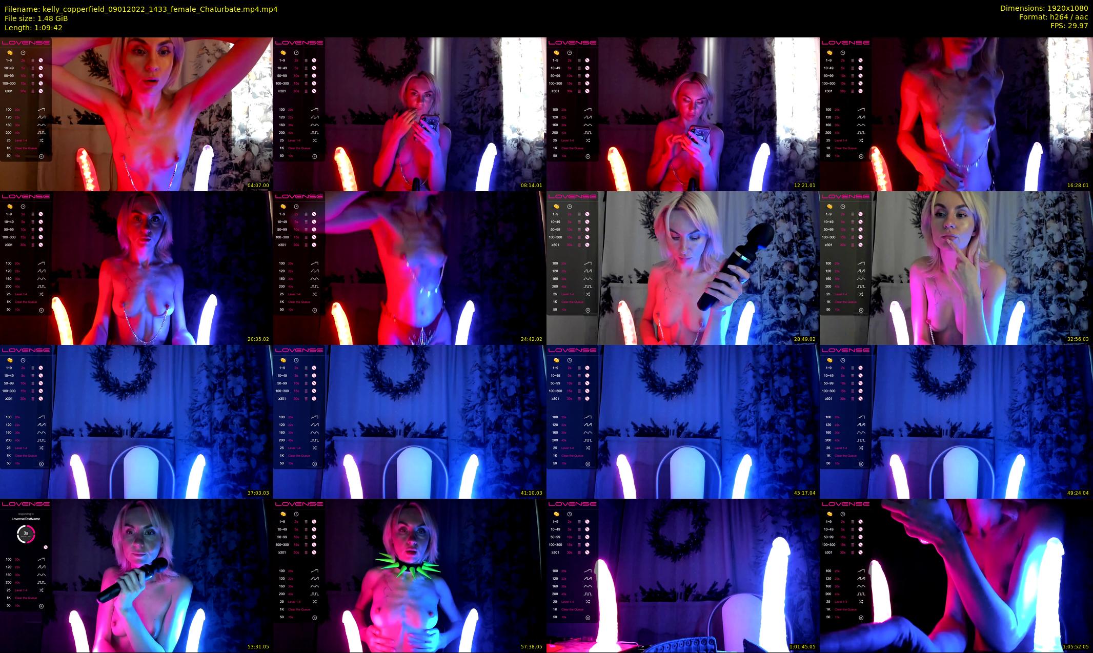 kelly_copperfield — 70 minute Chaturbate female cam show recording, 1080p, Jan 9, 2022