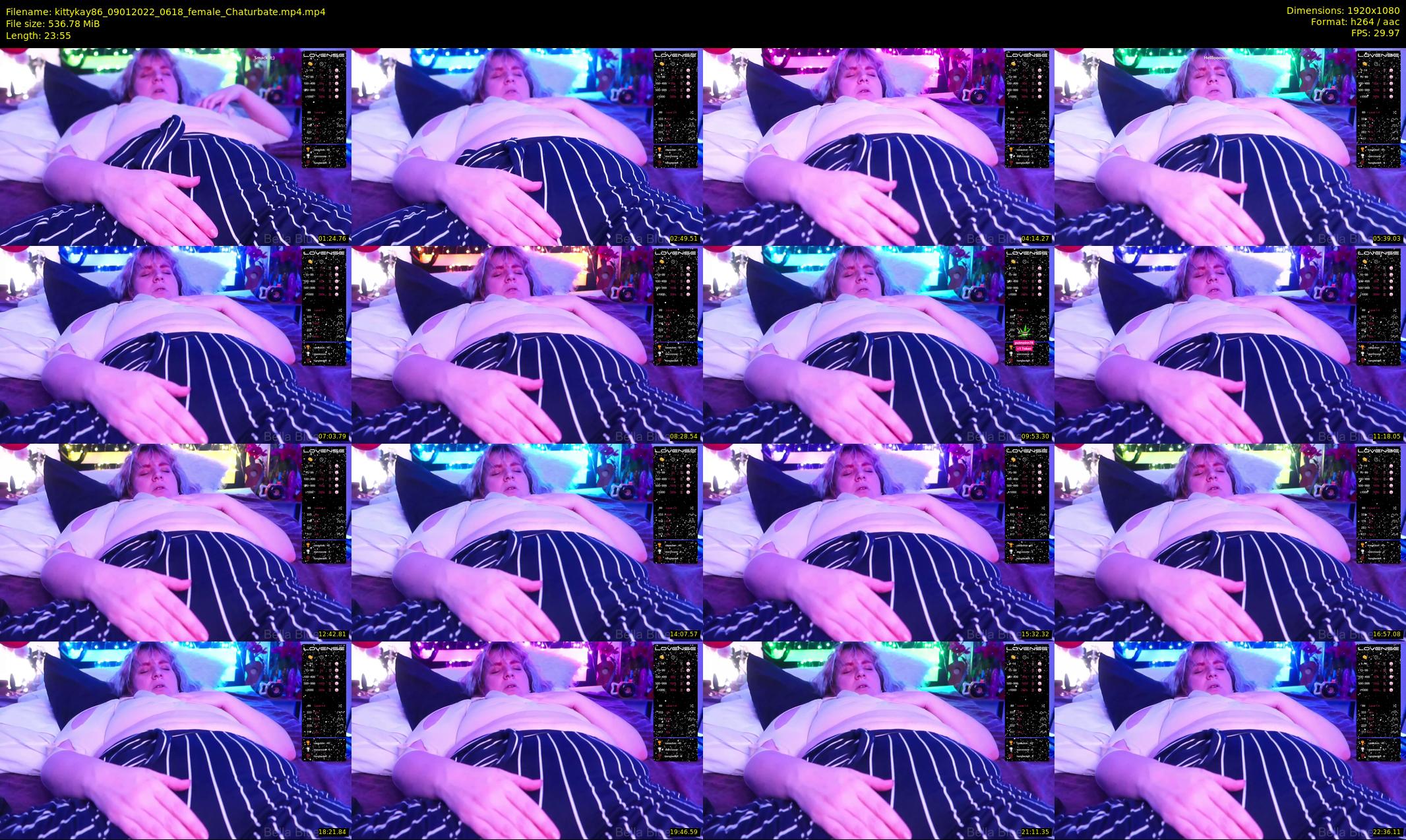 kittykay86 — 24 minute Chaturbate female cam show recording, 1080p, Jan 9, 2022