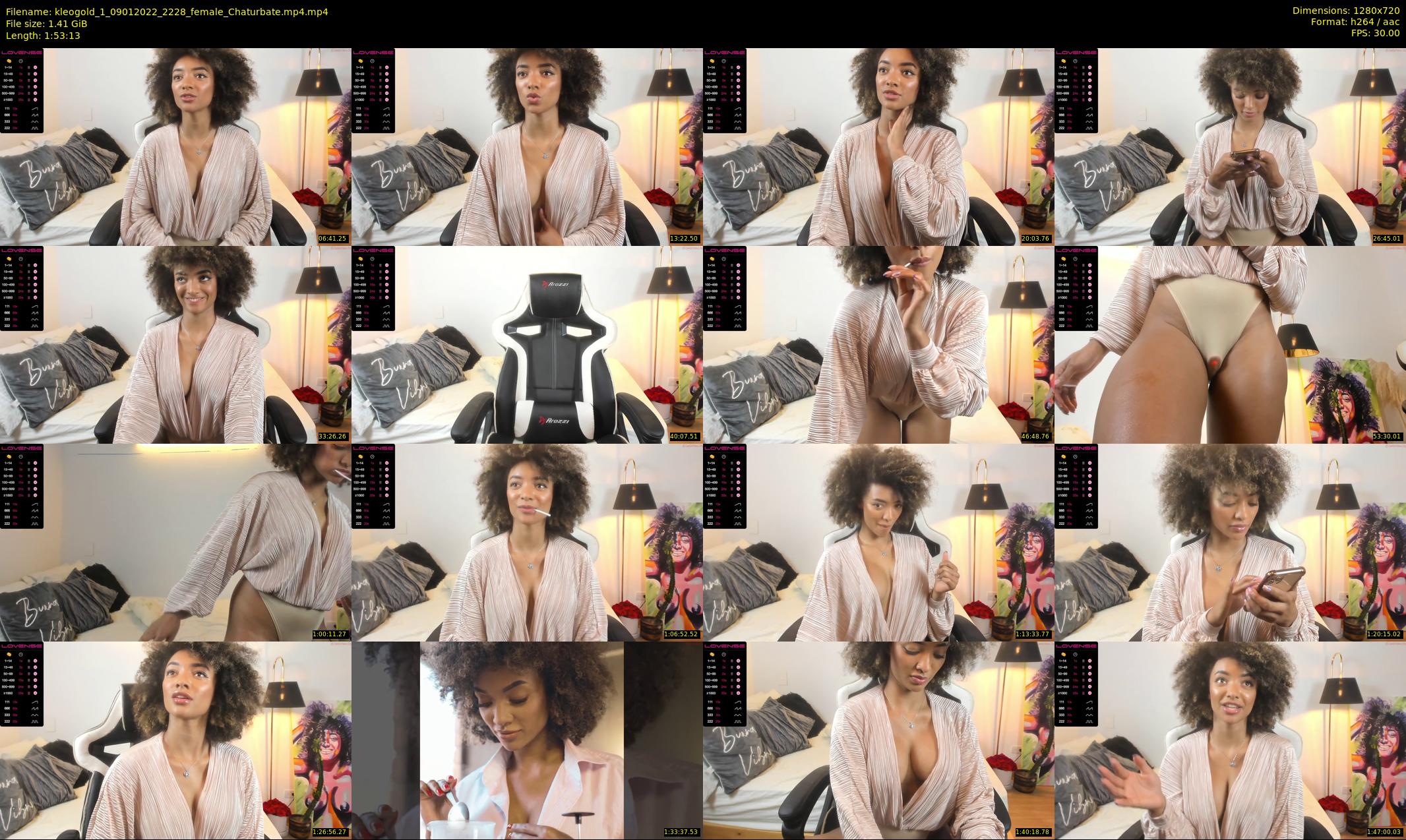 kleogold_1 — 114 minute Chaturbate female cam show recording, 720p, Jan 9, 2022