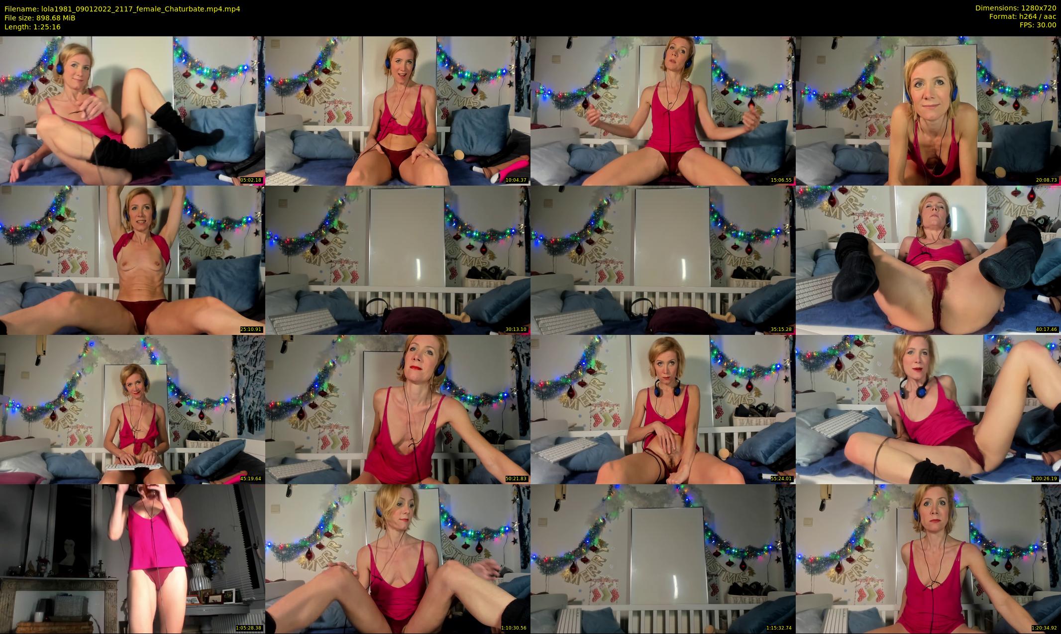 lola1981 — 86 minute Chaturbate female cam show recording, 720p, Jan 9, 2022