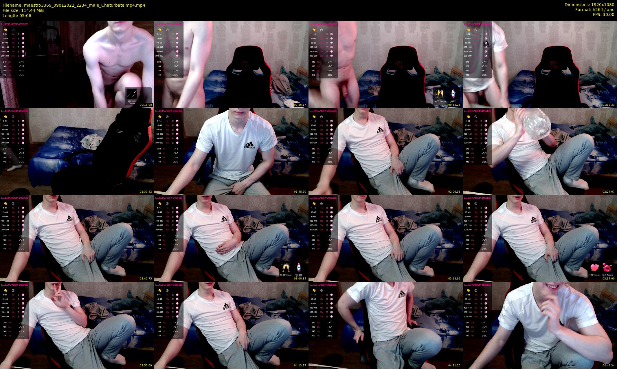 maestro3369 — 6 minute Chaturbate male cam show recording, 1080p, Jan 9, 2022