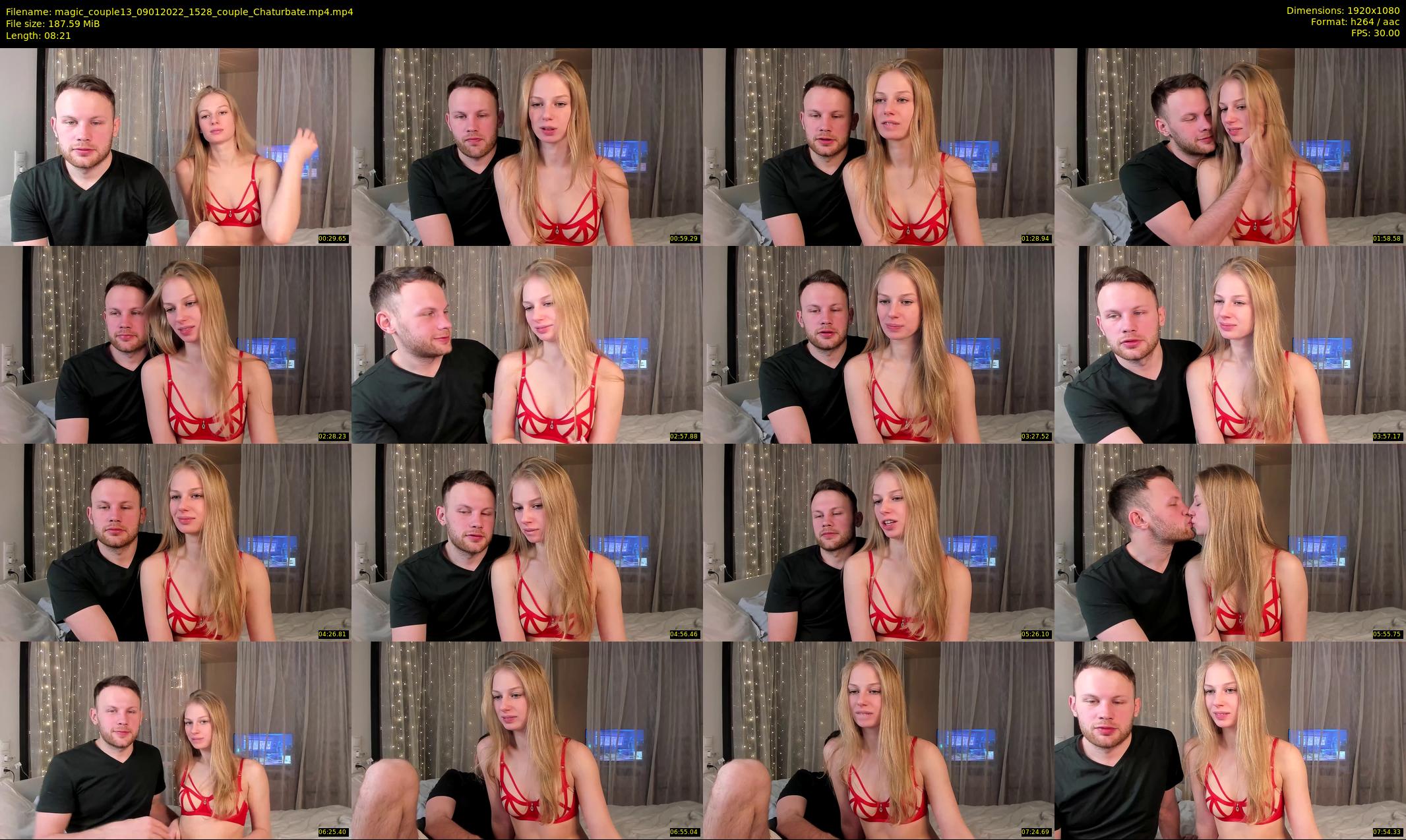 magic_couple13 — 9 minute Chaturbate couple cam show recording, 1080p, Jan 9, 2022
