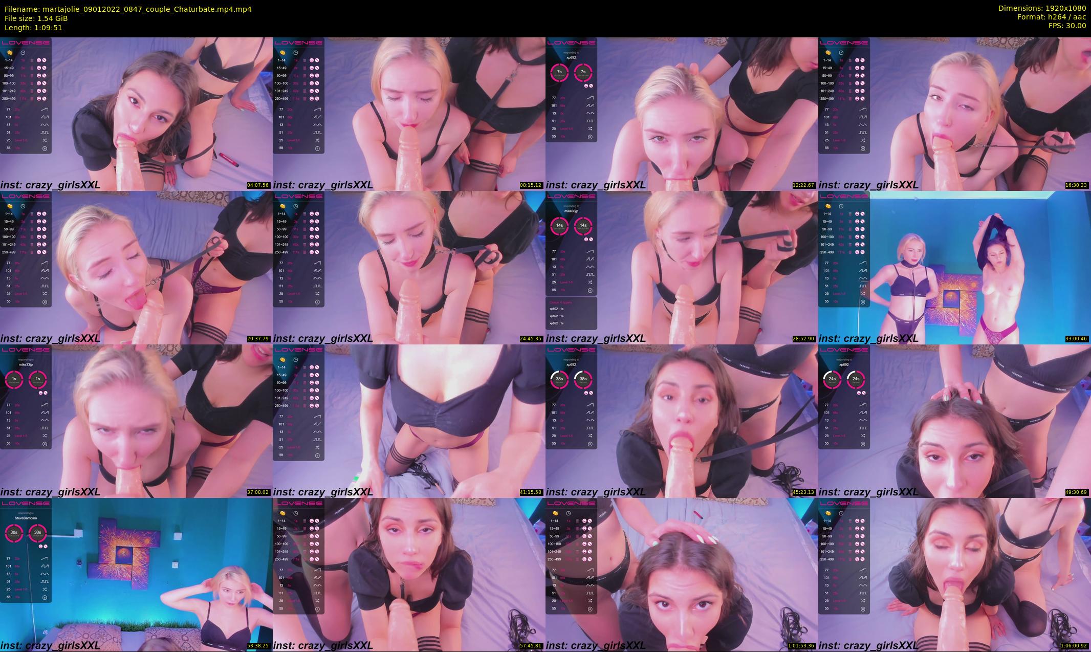 martajolie — 70 minute Chaturbate female cam show recording, 1080p, Jan 9, 2022