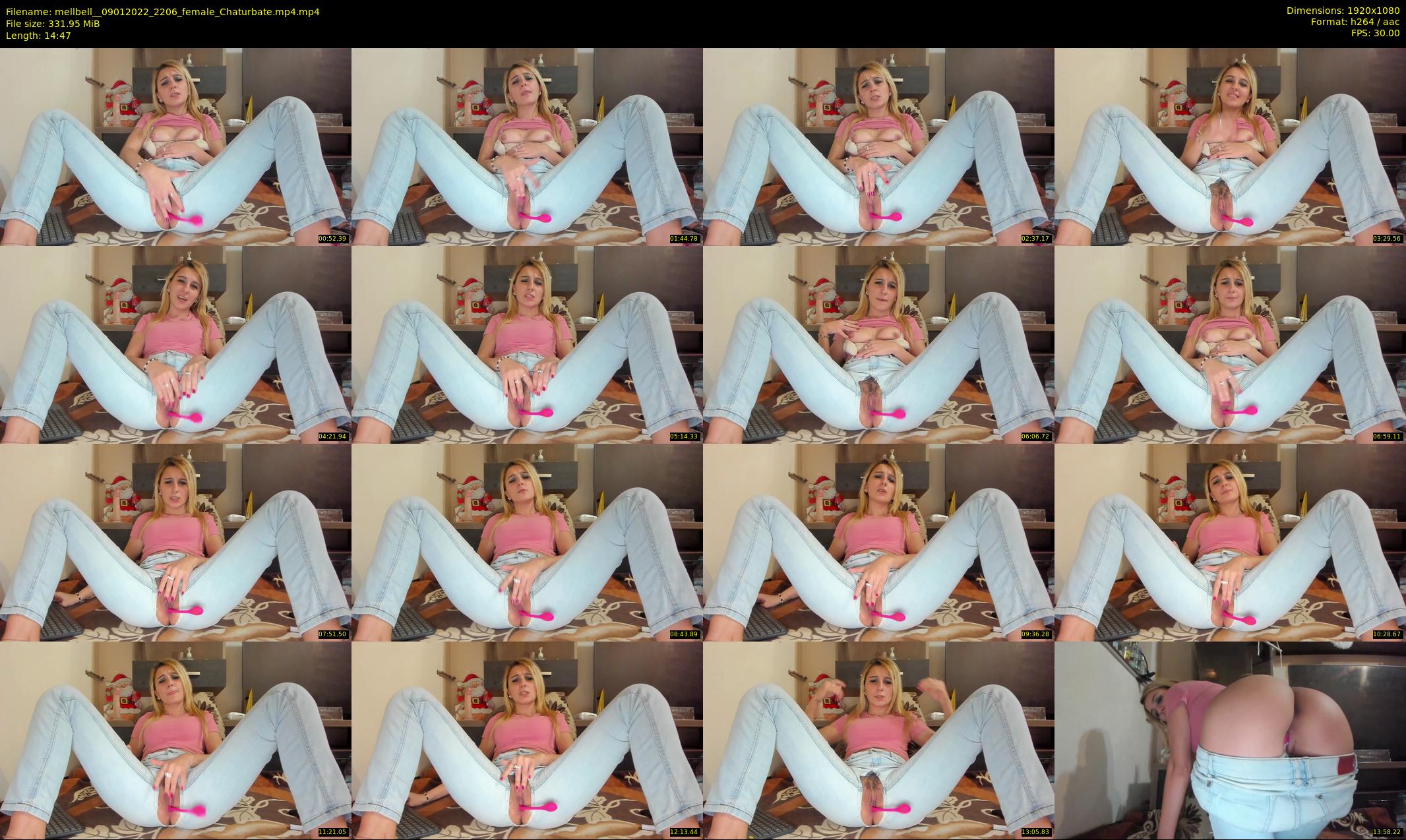 mellbell_ — 15 minute Chaturbate female cam show recording, 1080p, Jan 9, 2022